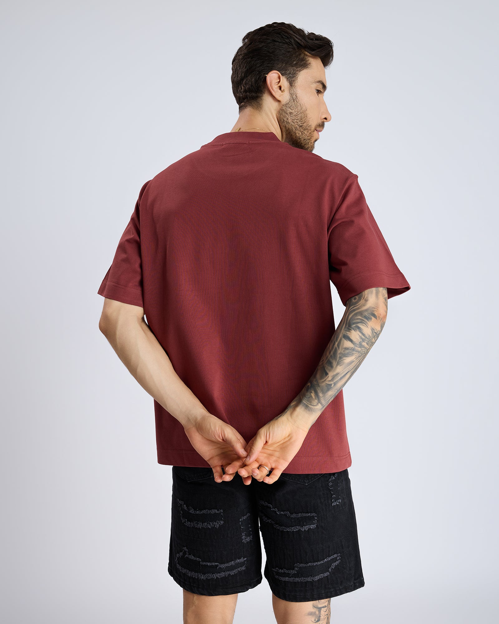 TAPED PRINT T-SHIRT