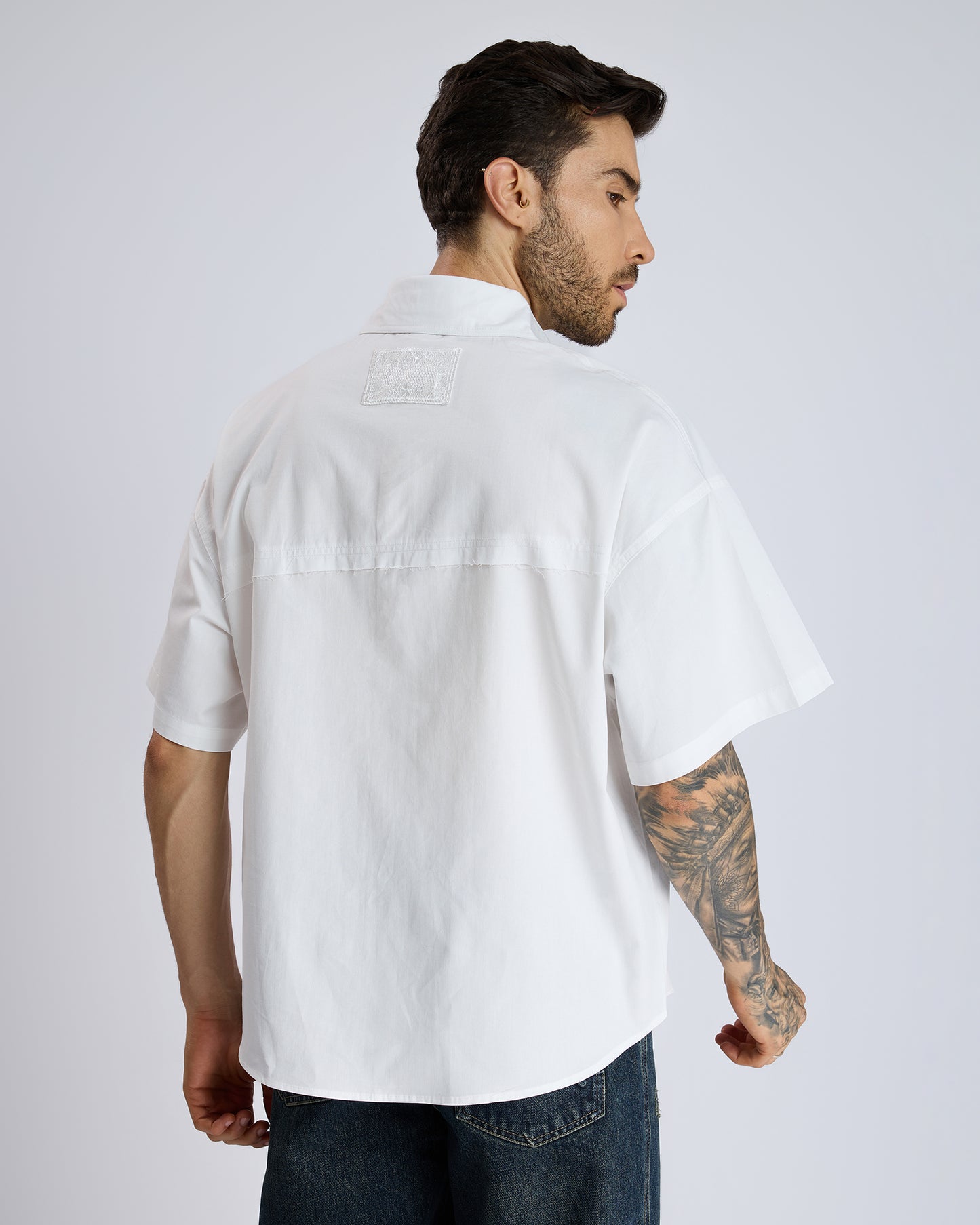 EMBROIDERED SKETCH SHIRT
