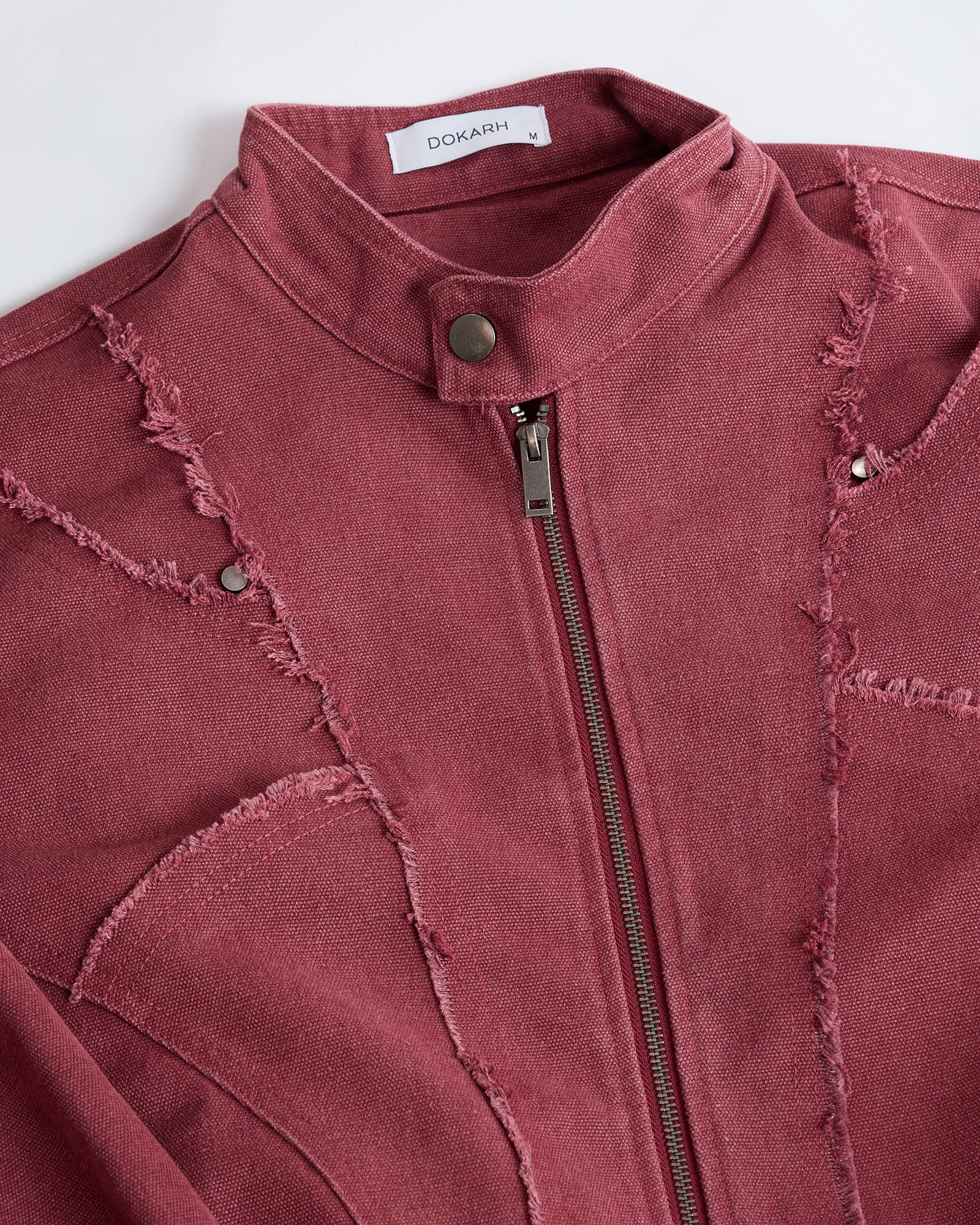 MAROON TEXTURED JACKET