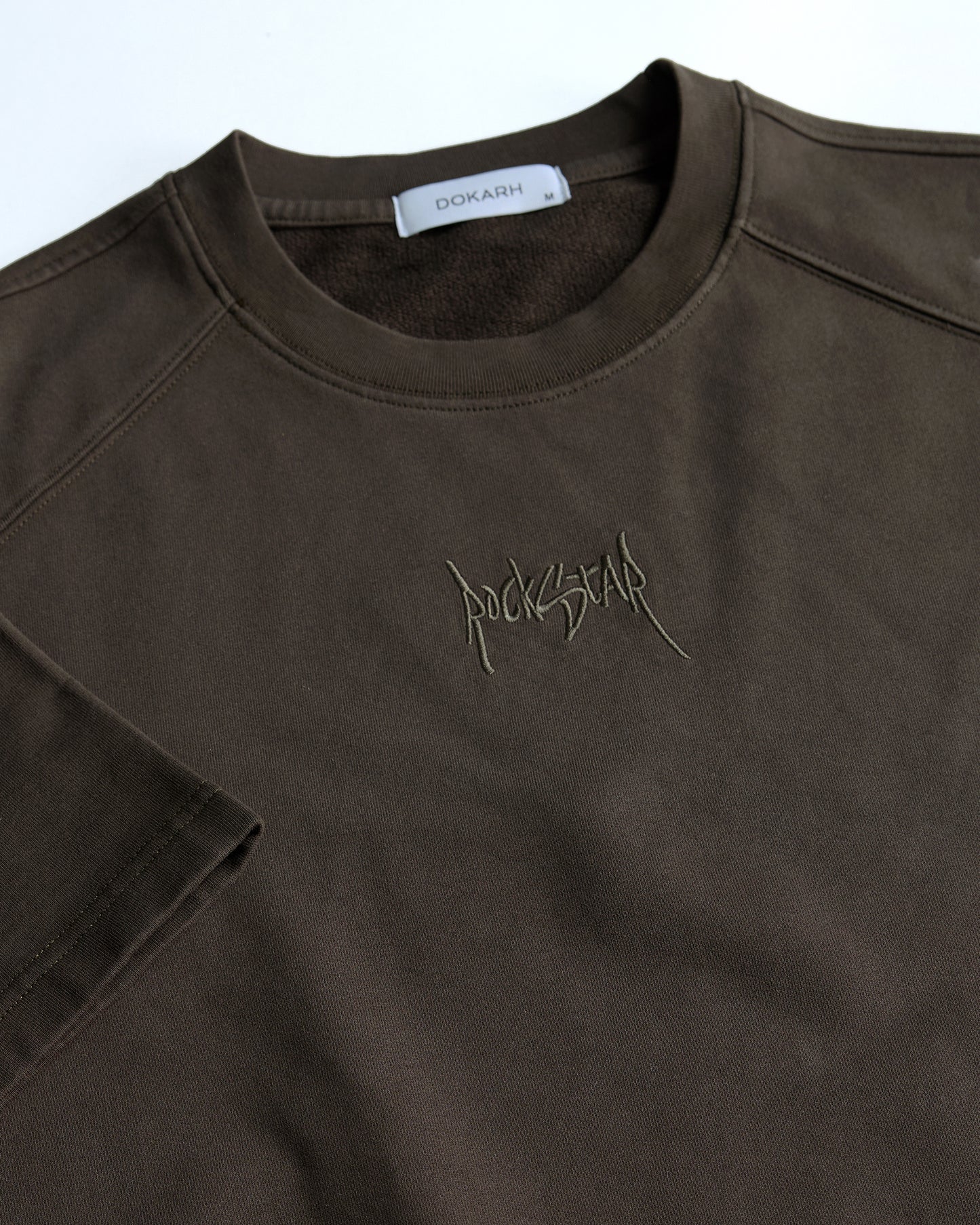 OVERSIZED GRAPHIC BROWN T-SHIRT