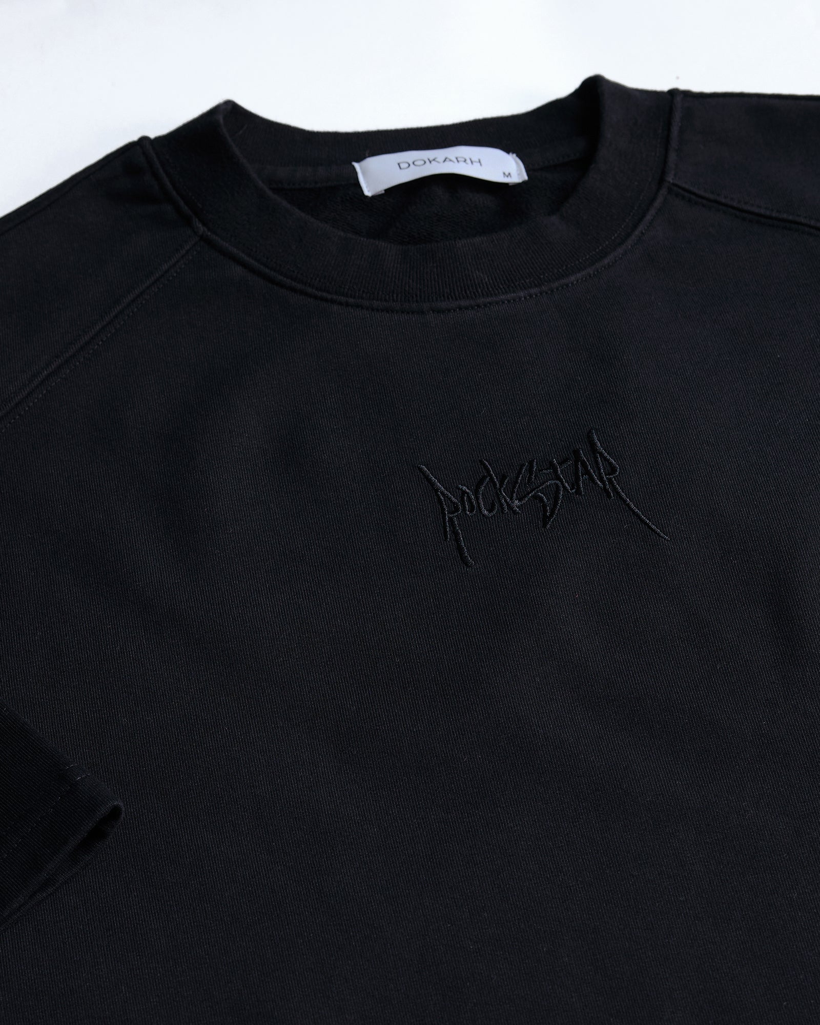 BASIC OVERSIZED BLACK T-SHIRT