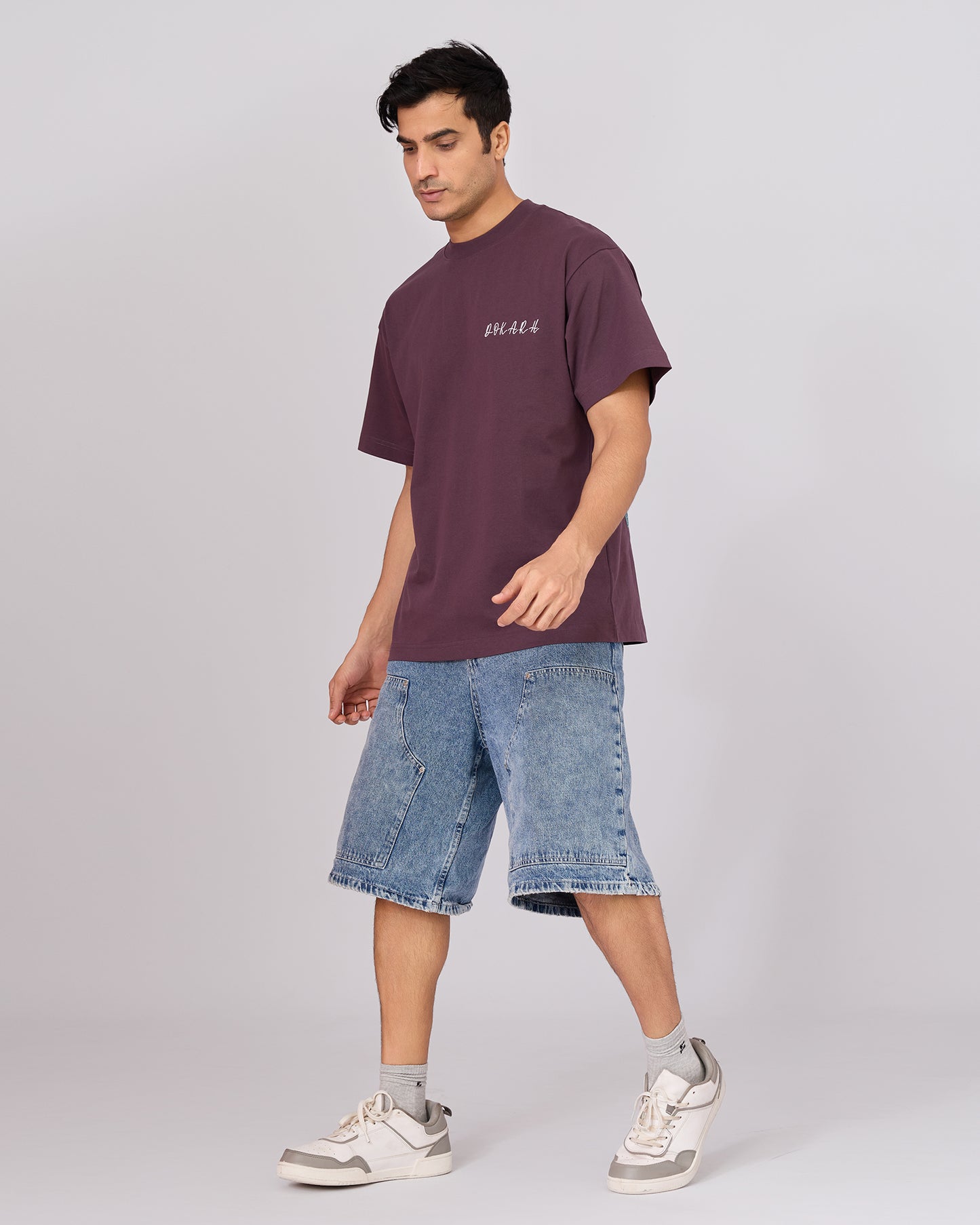 PLUM INSECT OVERSIZED T-SHIRT