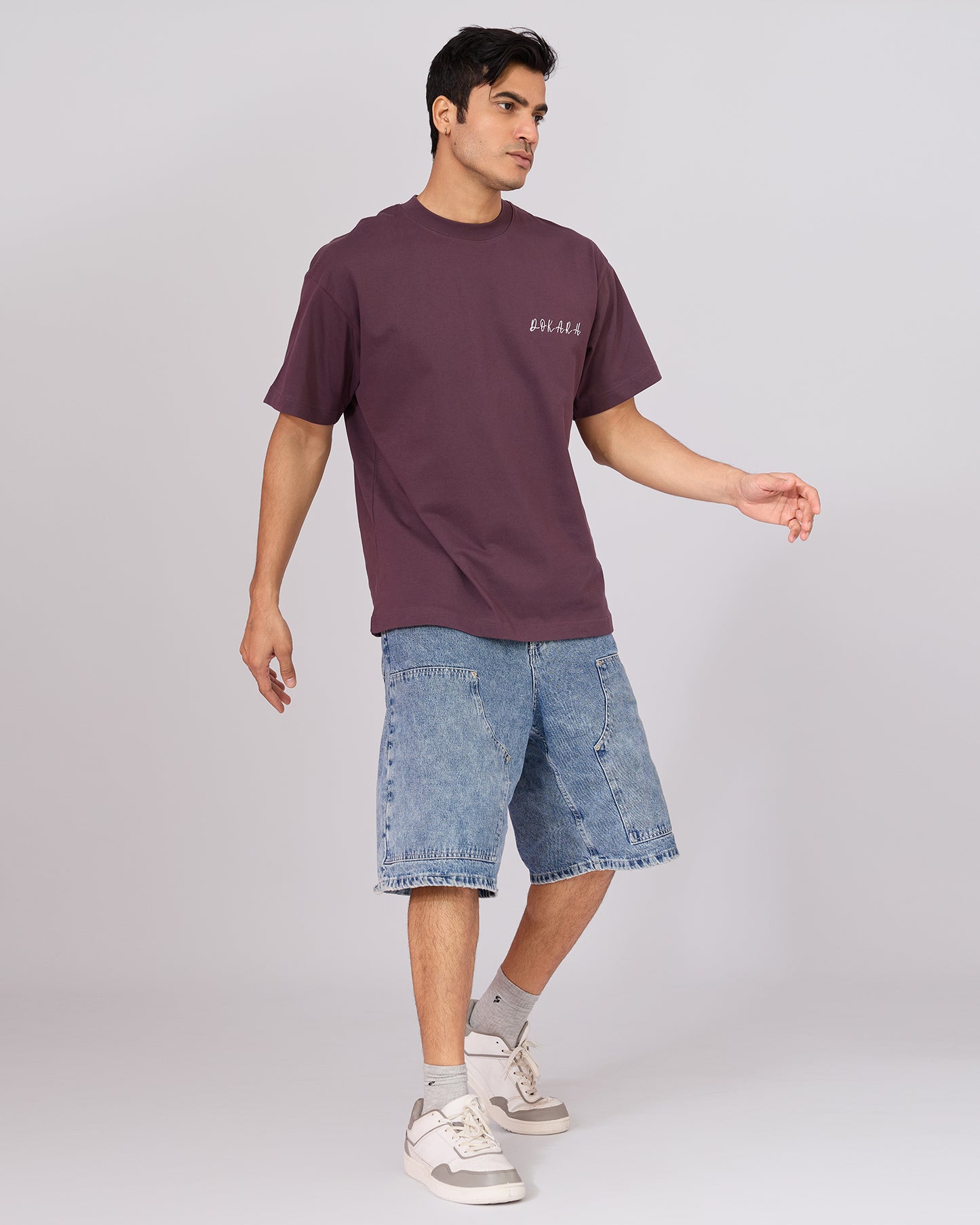PLUM INSECT OVERSIZED T-SHIRT