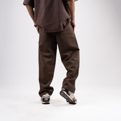 Earthy Tone Adjustable Hem Sweatpants