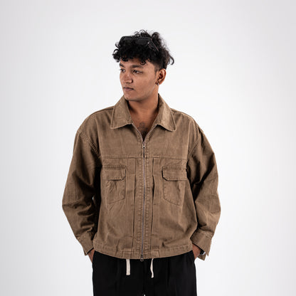 Vintage Washed Canvas Jacket