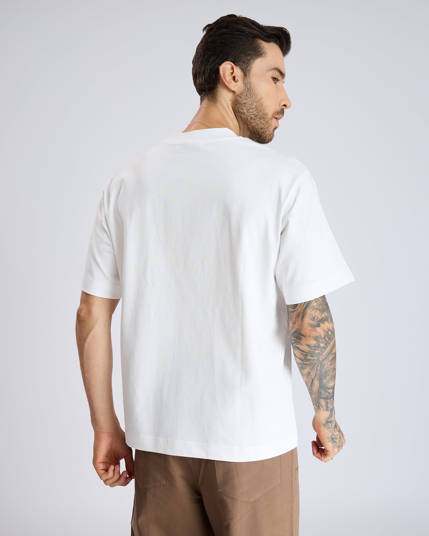 TAPED PRINT T-SHIRT
