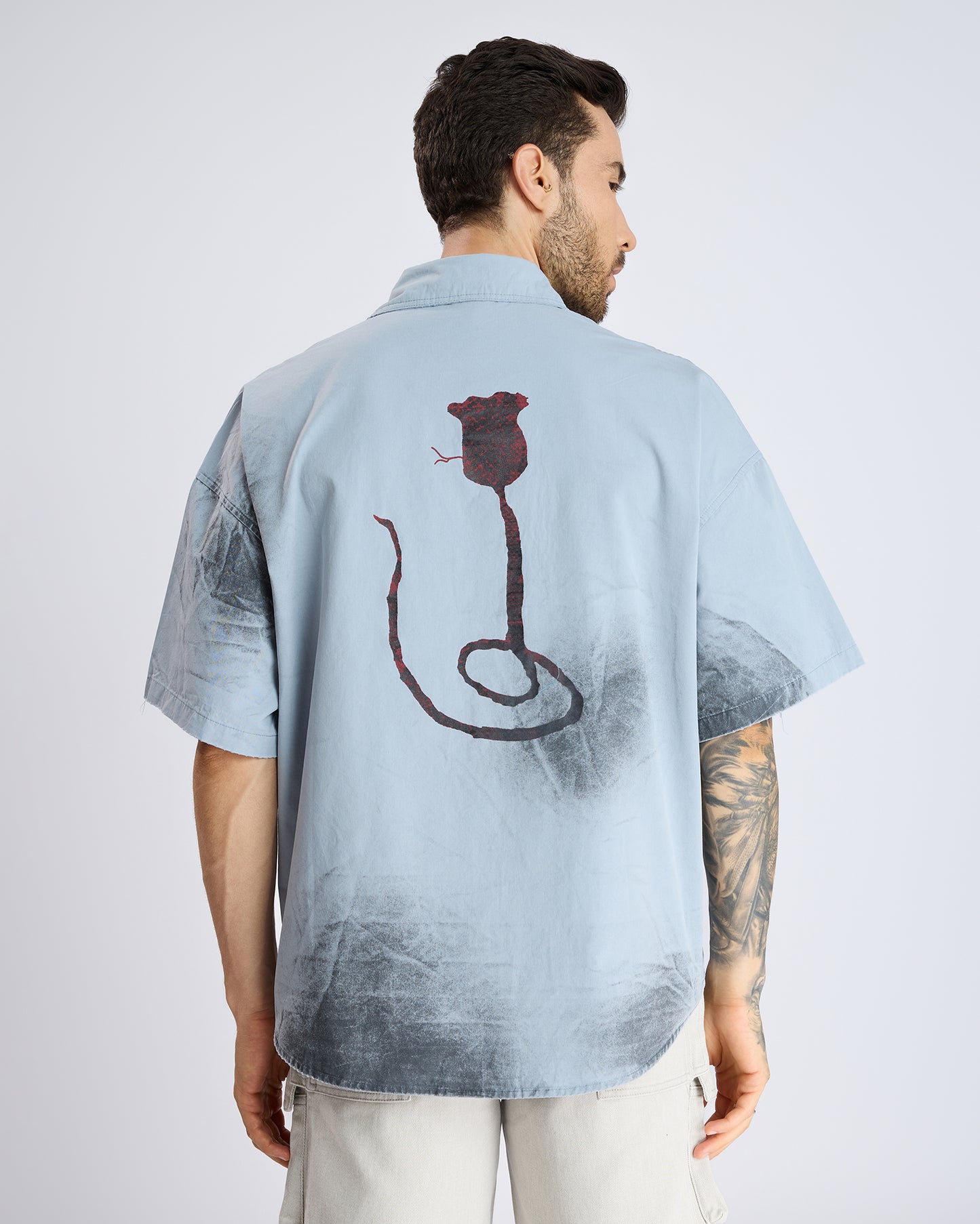 SNAKE ROSE SHIRT