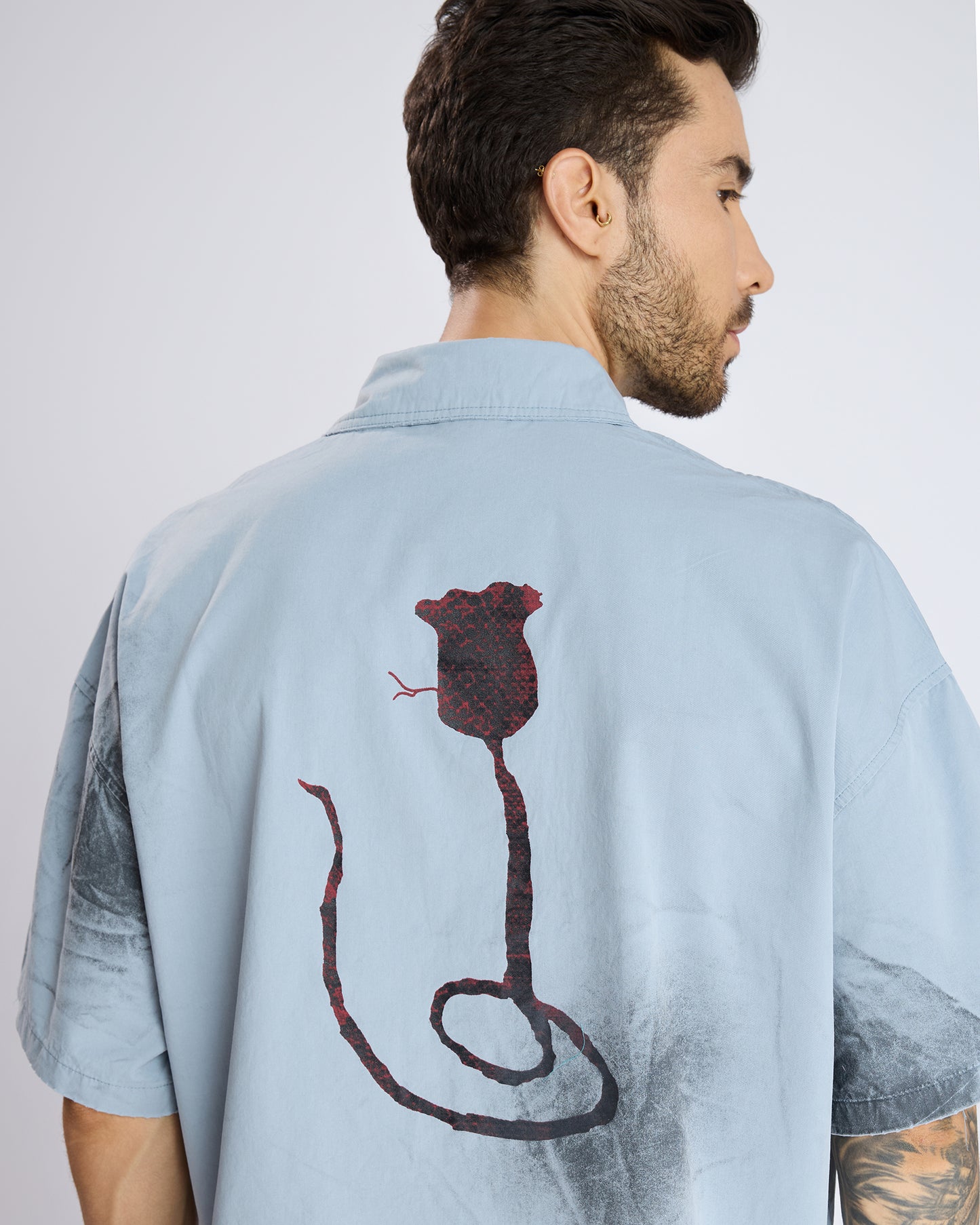 SNAKE ROSE SHIRT