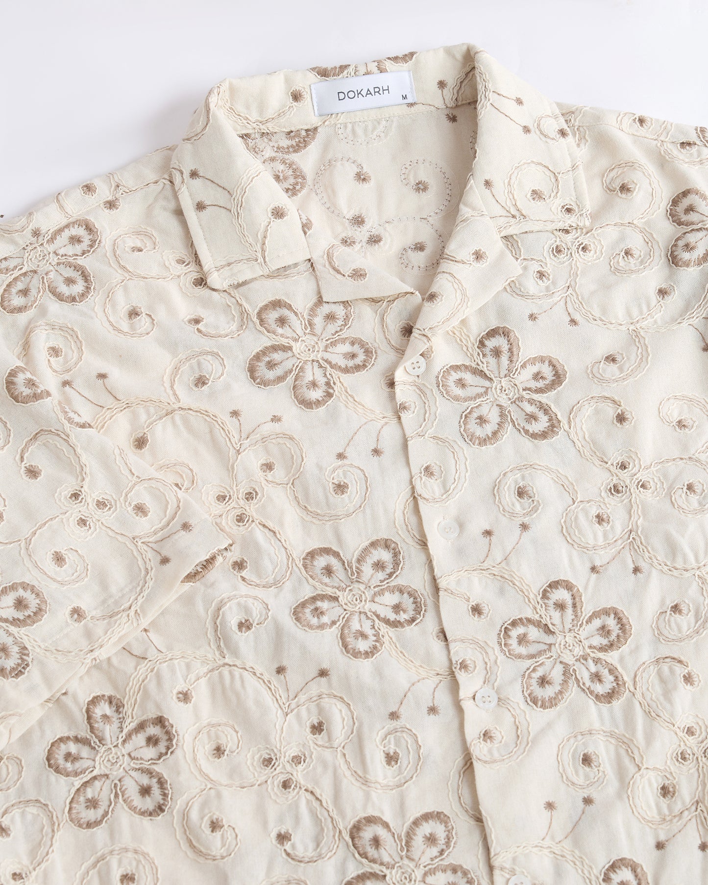FLORAL EMBROIDERED SHIRT