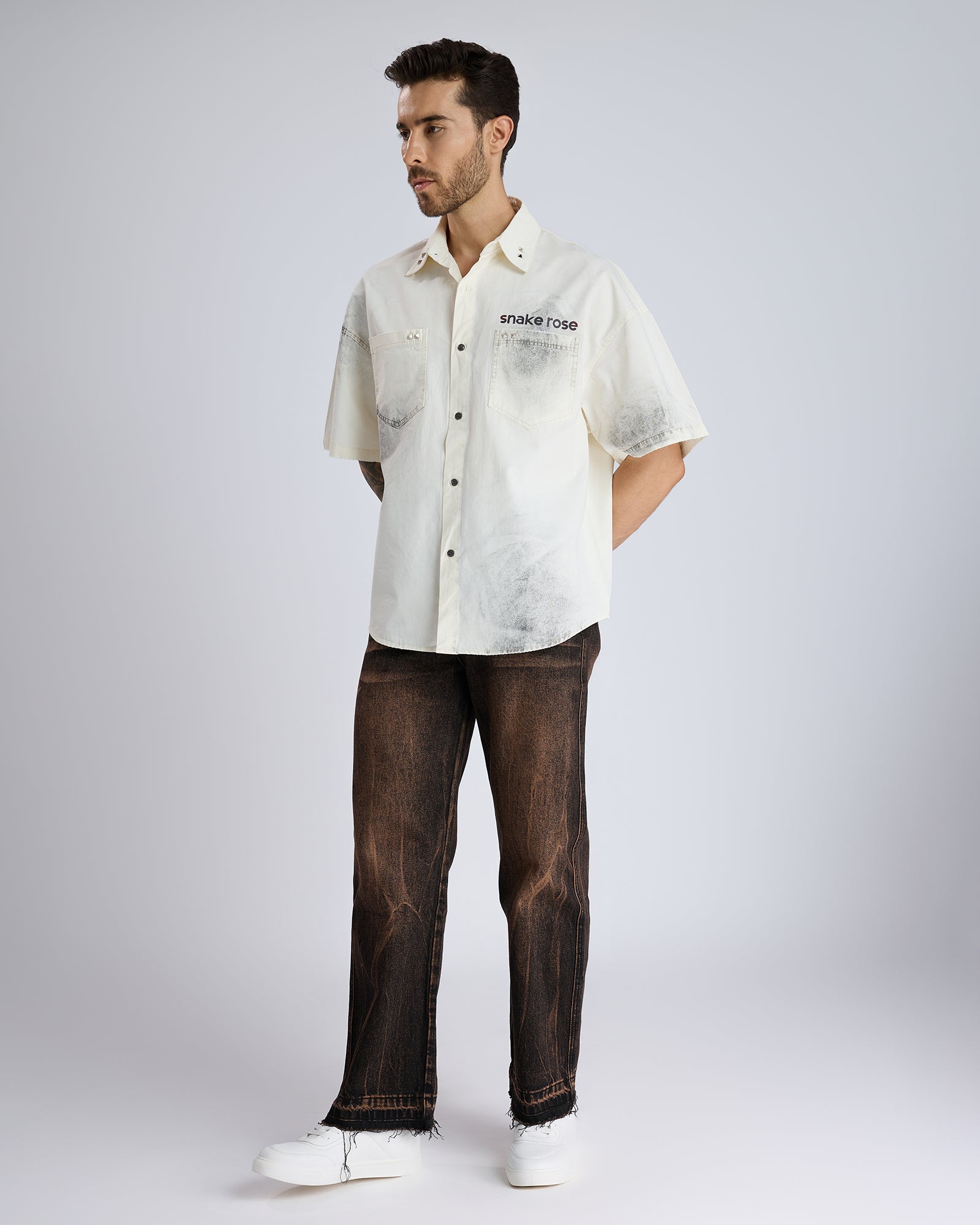 SNAKE ROSE SHIRT