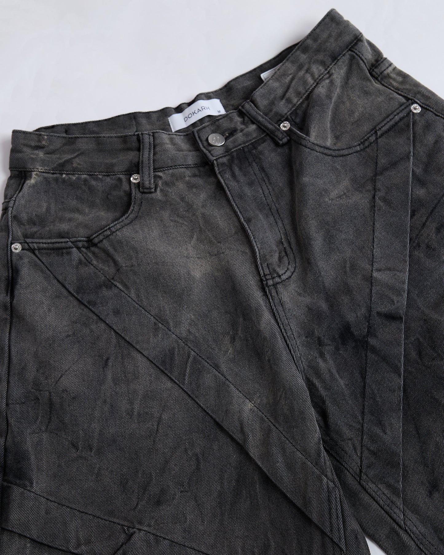 SLATE PANELLED JORTS