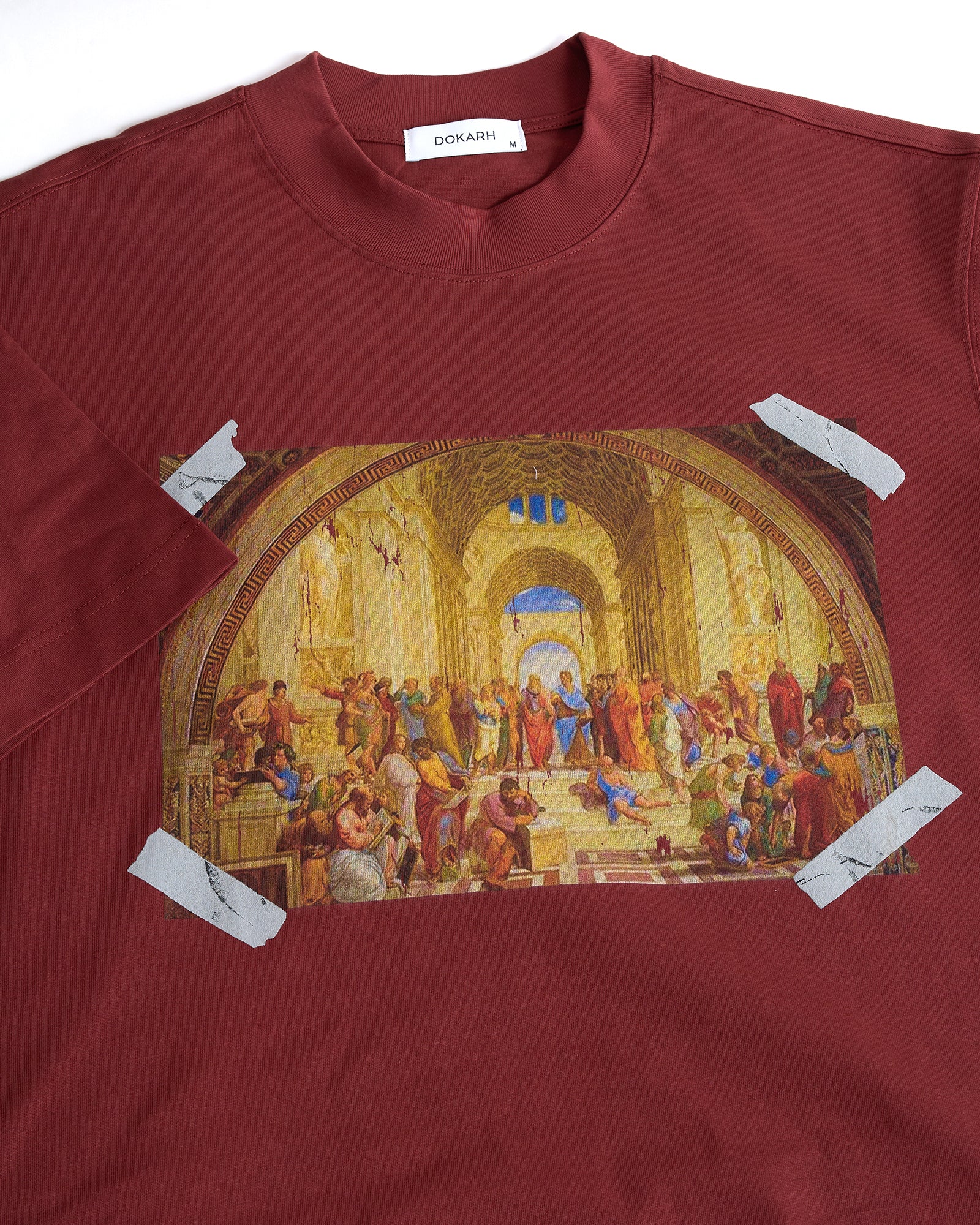 TAPED PRINT T-SHIRT