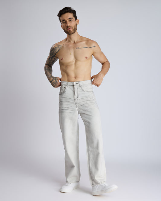 ASH FADE STRAIGHT-LEG DENIM