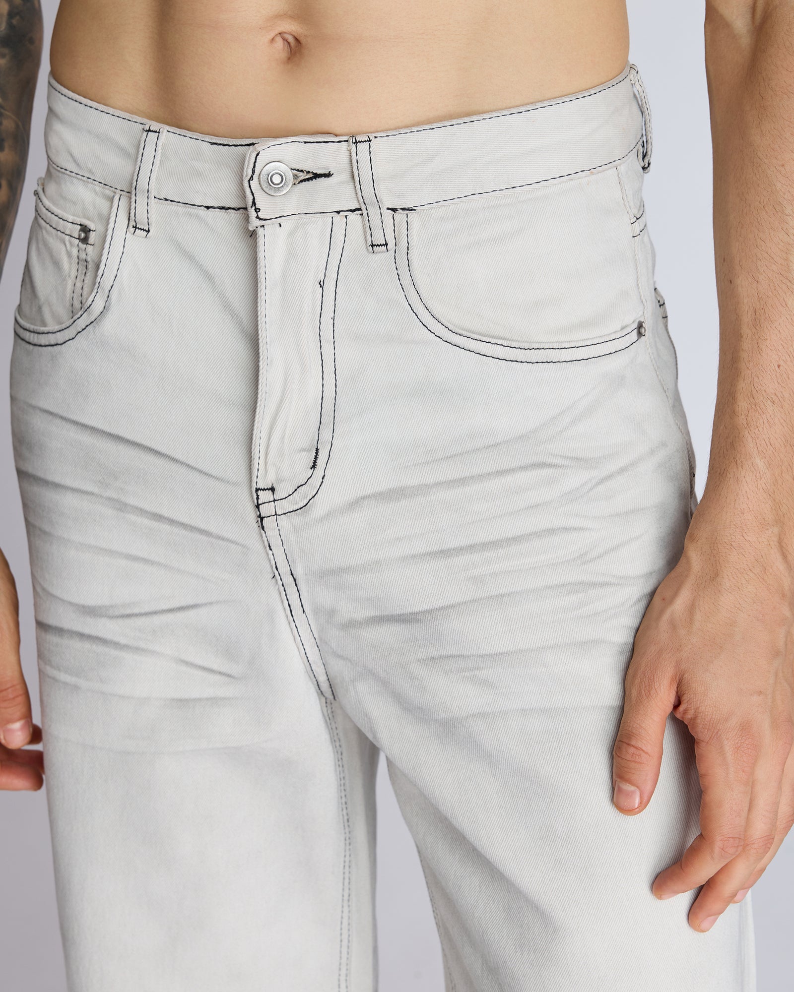 ASH FADE STRAIGHT-LEG DENIM