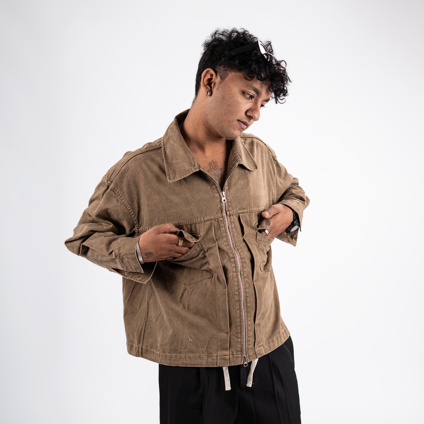 Vintage Washed Canvas Jacket