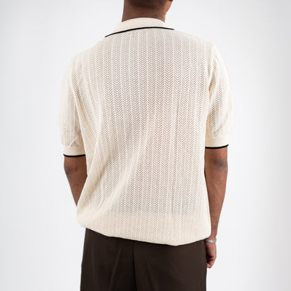 Knitted Polo Shirt