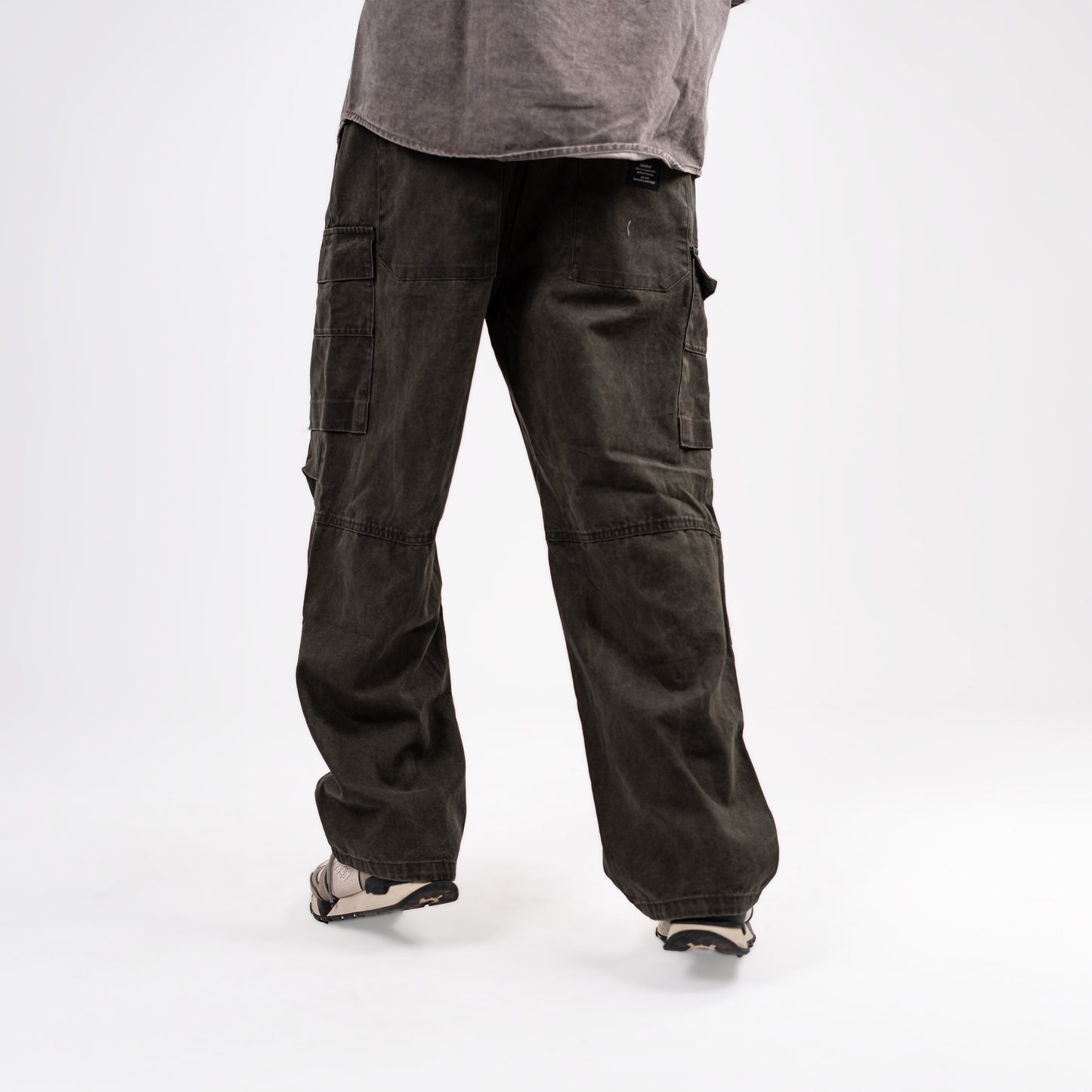 Men's Dark Cargo Pants