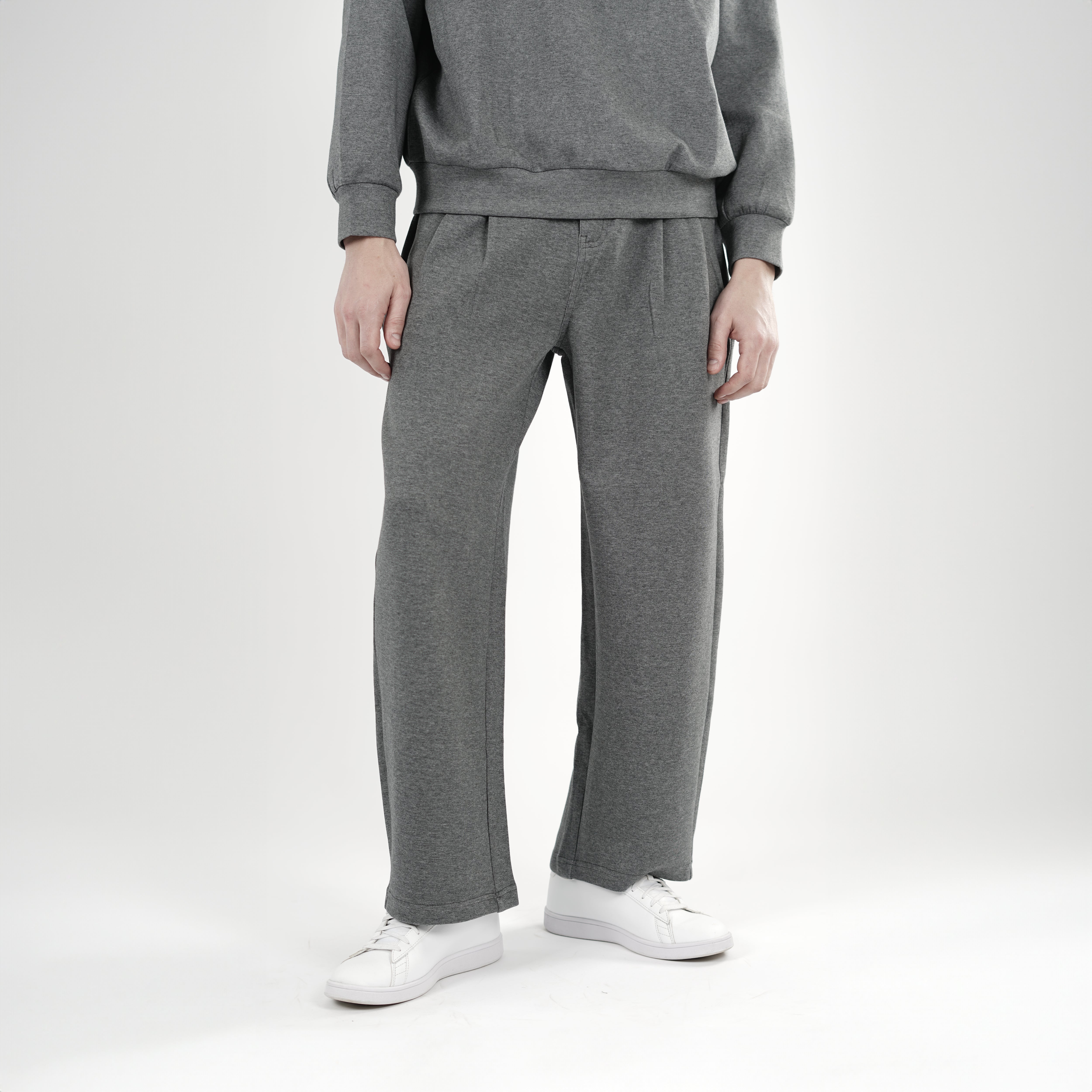 Wool Blend Relaxed Fit Sweatpant