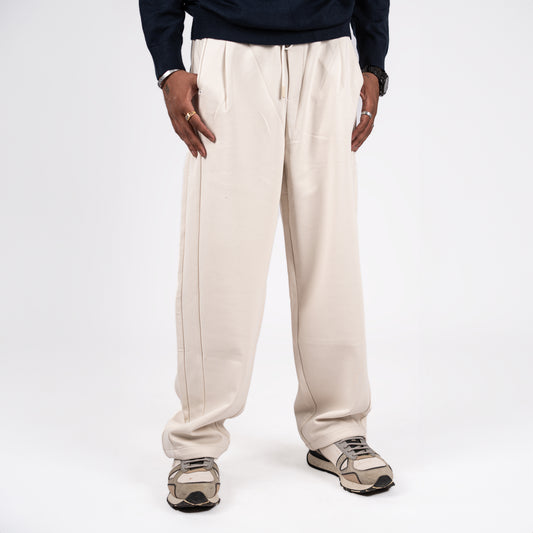 Men's Off-White Drawstring Sweatpants