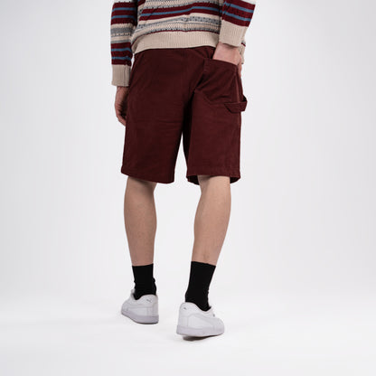 Burgundy Cargo Shorts