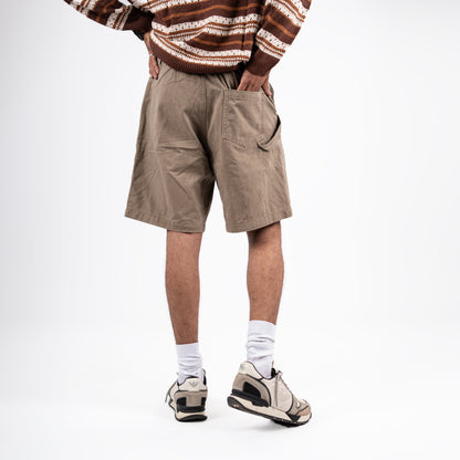 Cotton Twill Cargo Shorts