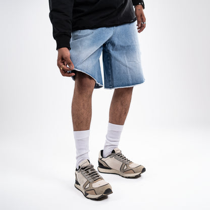 Vintage Washed Relaxed Fit Jorts