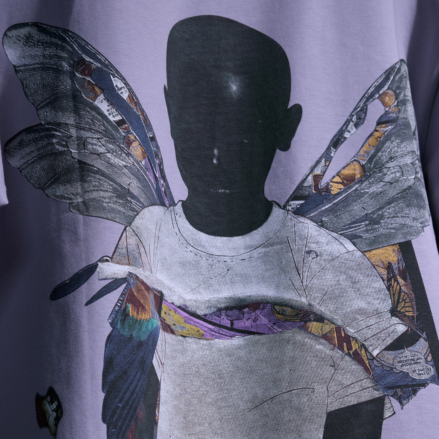OVERSIZED LILAC GUARDIAN TSHIRT