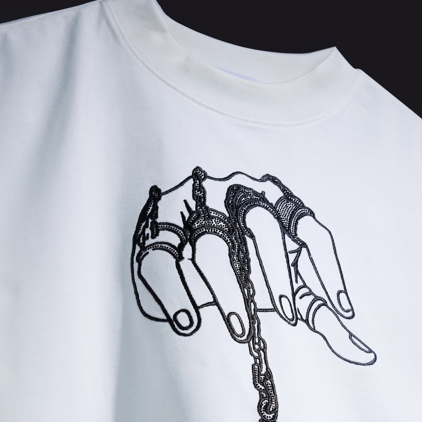 OVERSIZED ETHEREAL WHITE TSHIRT