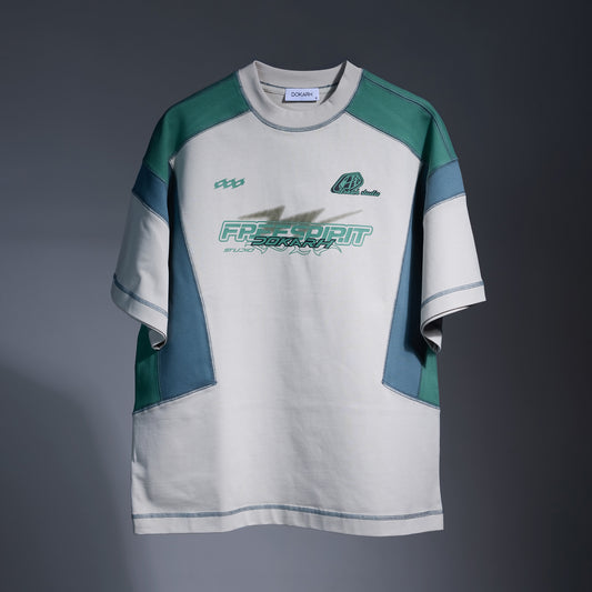 OVERSIZED FREE SPIRIT RETRO TSHIRT