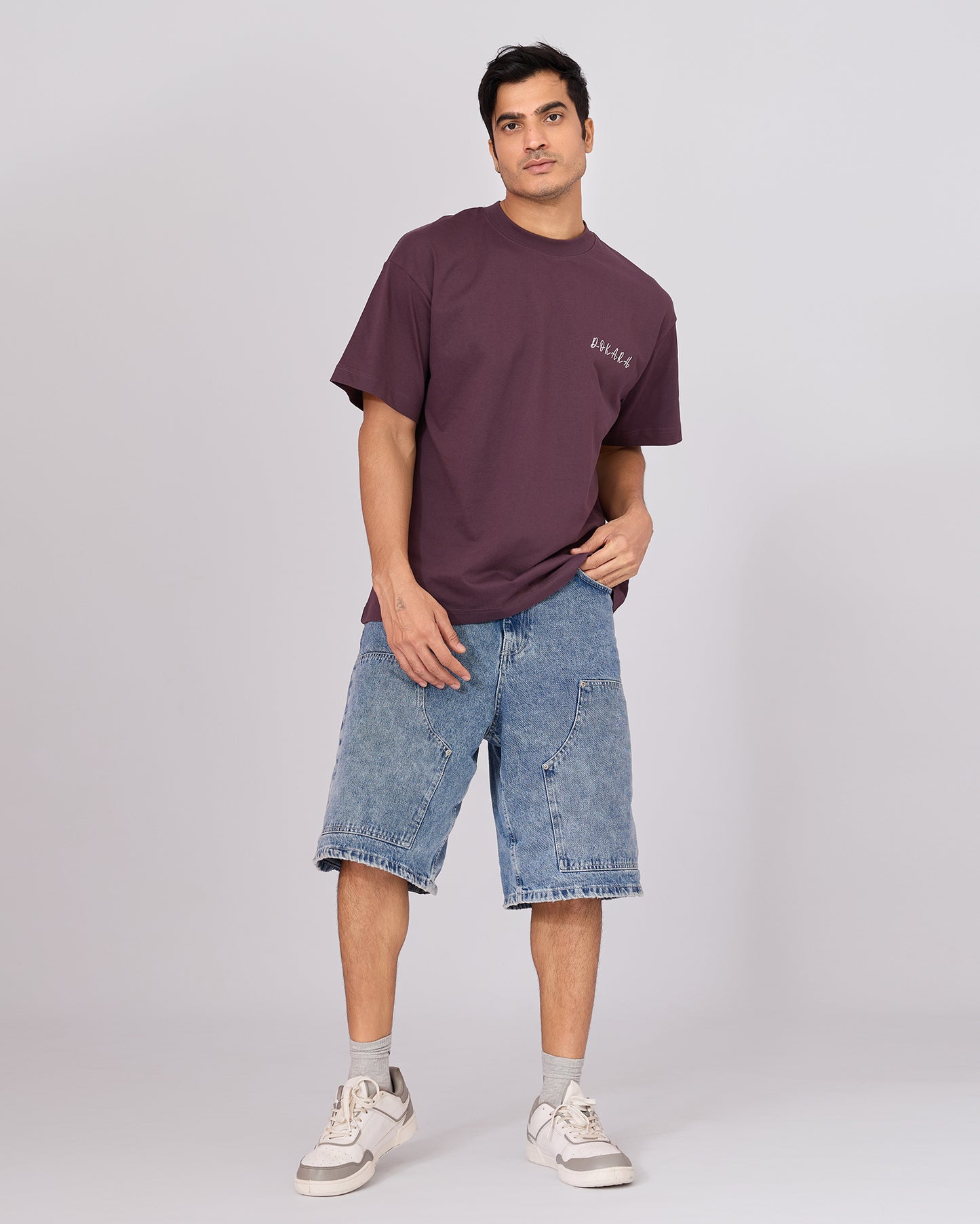 PLUM INSECT OVERSIZED T-SHIRT