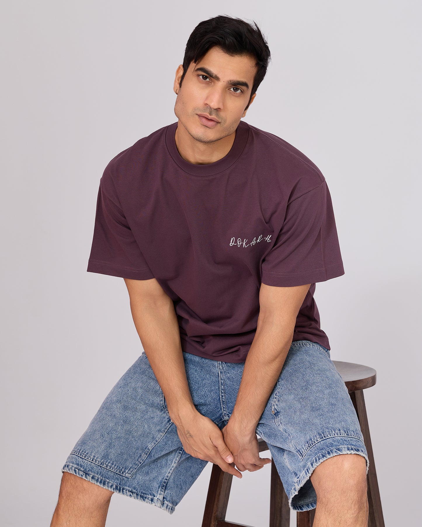 PLUM INSECT OVERSIZED T-SHIRT