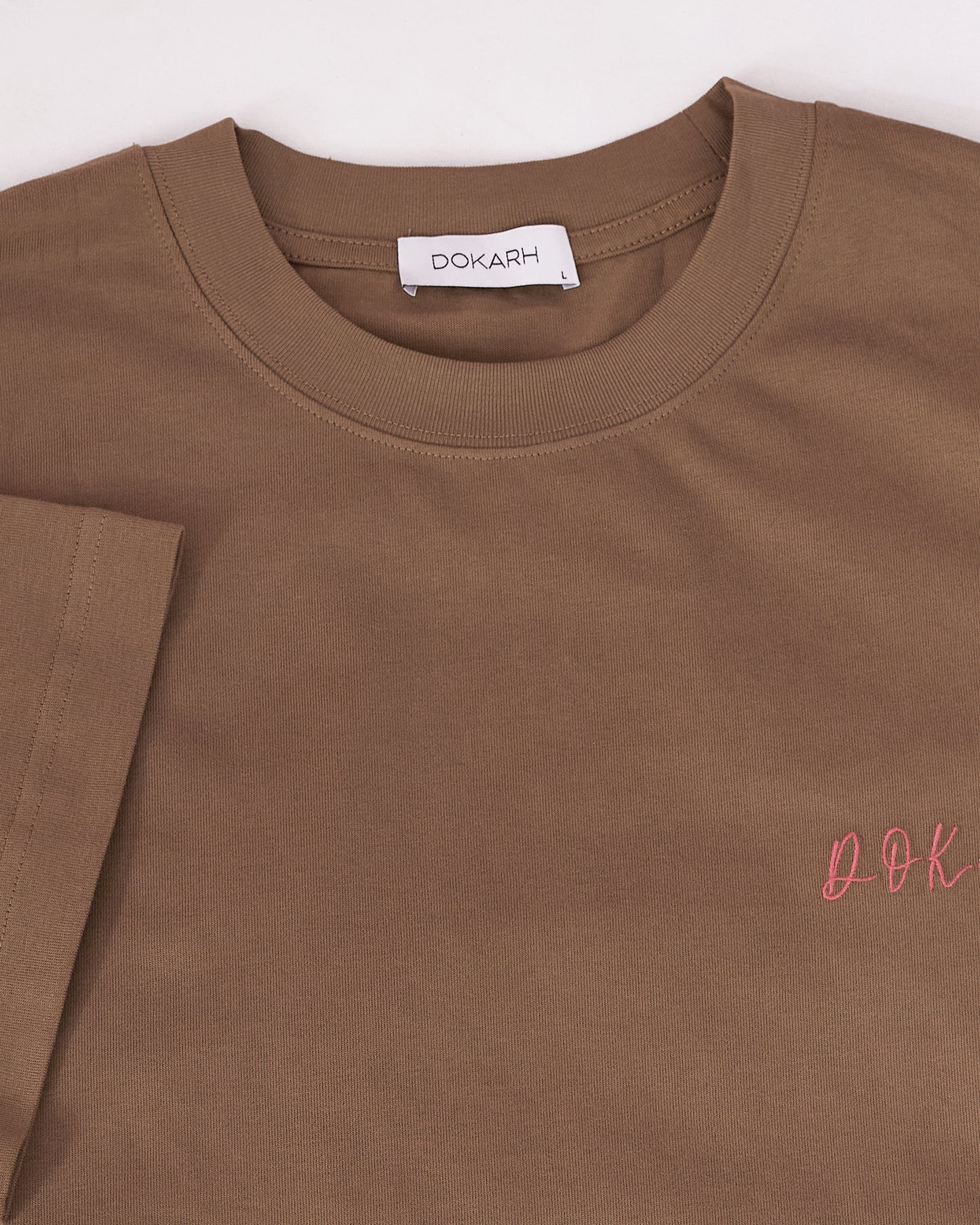 BROWN BUTTERFLY OVERSIZED T-SHIRT