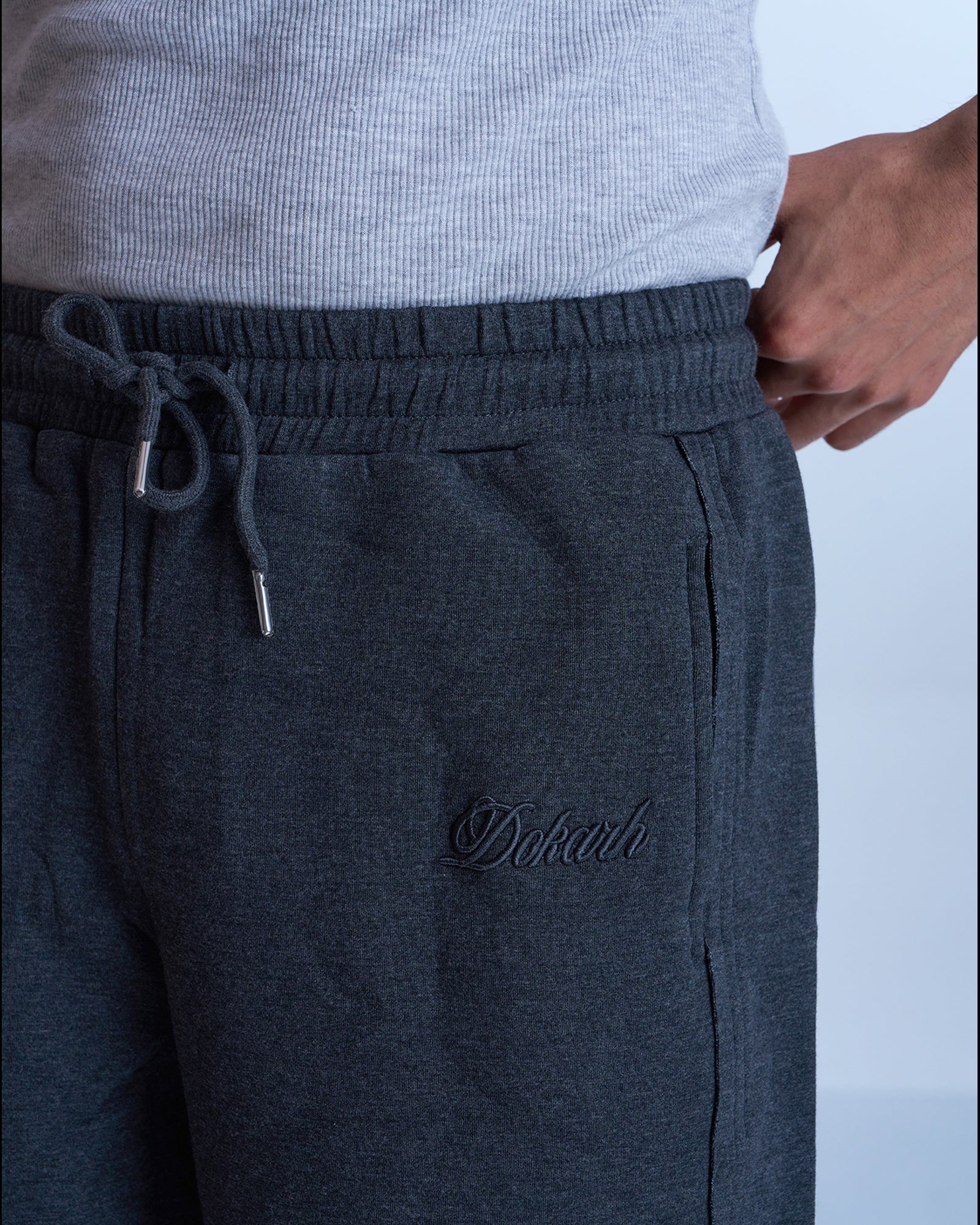 Dokarh Charcoal Relaxed Sweatpants