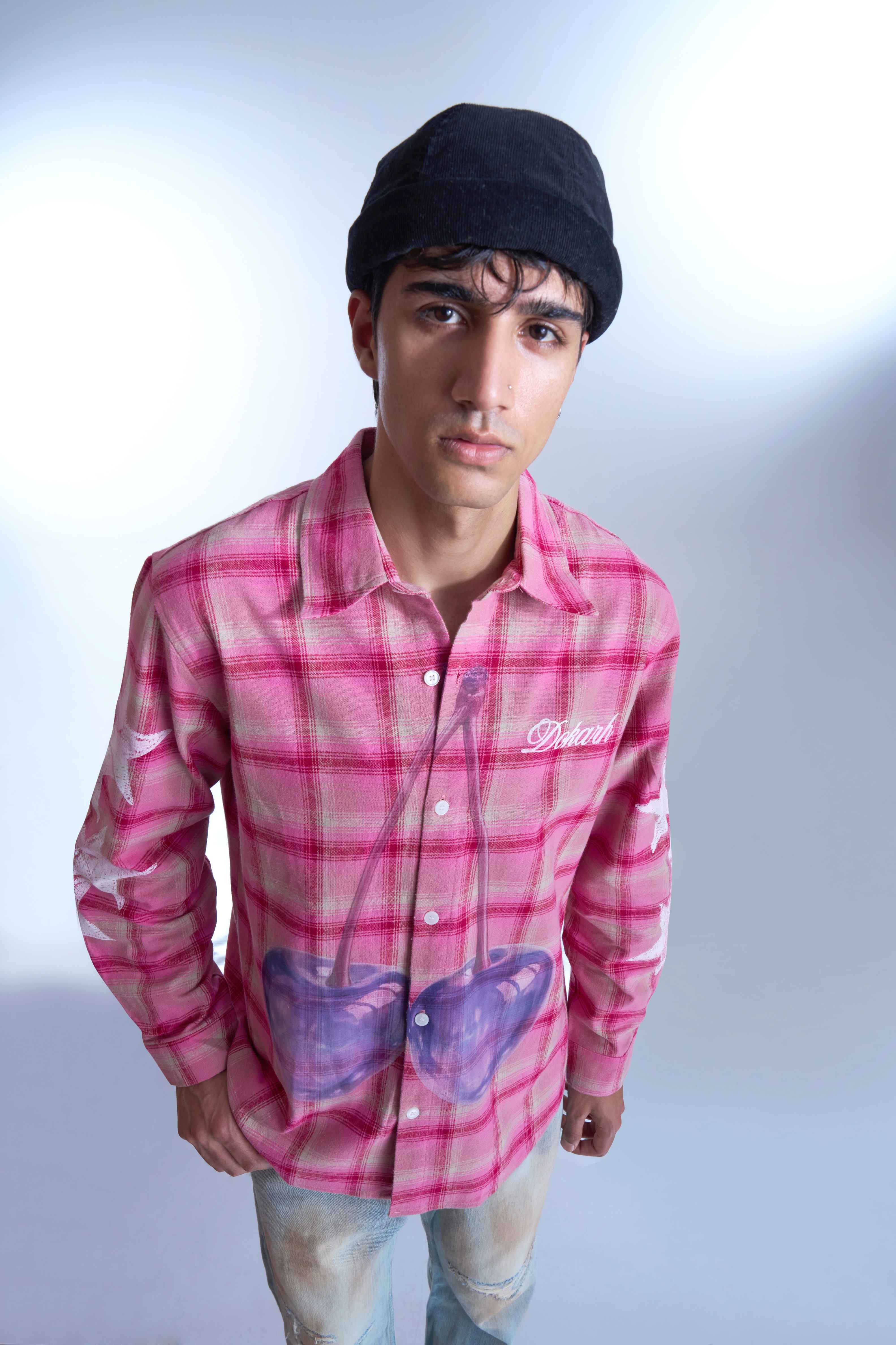 Cherry Plaid Shirt-thumbmail-5