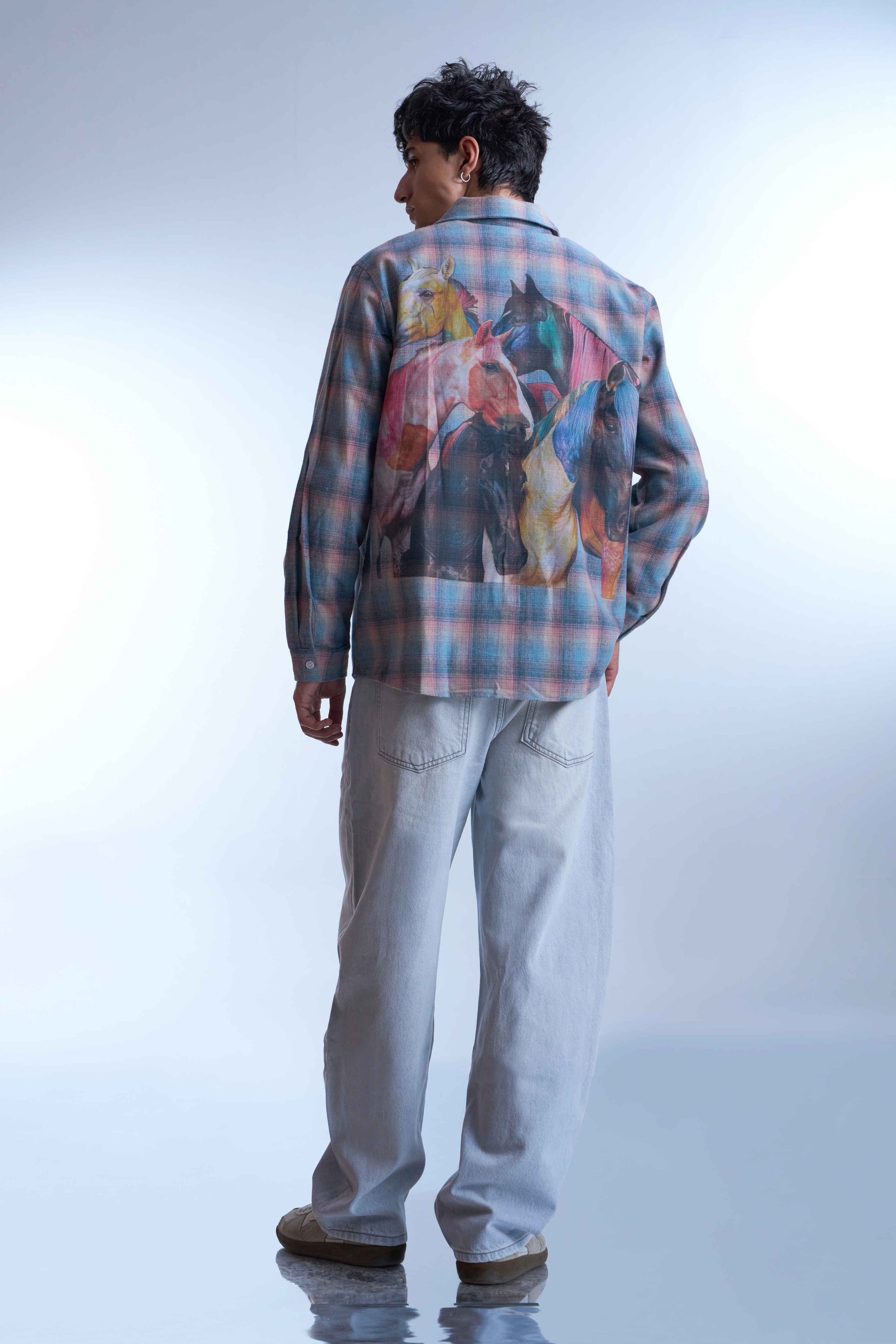 Wild Horses Check Shirt-thumbmail-6