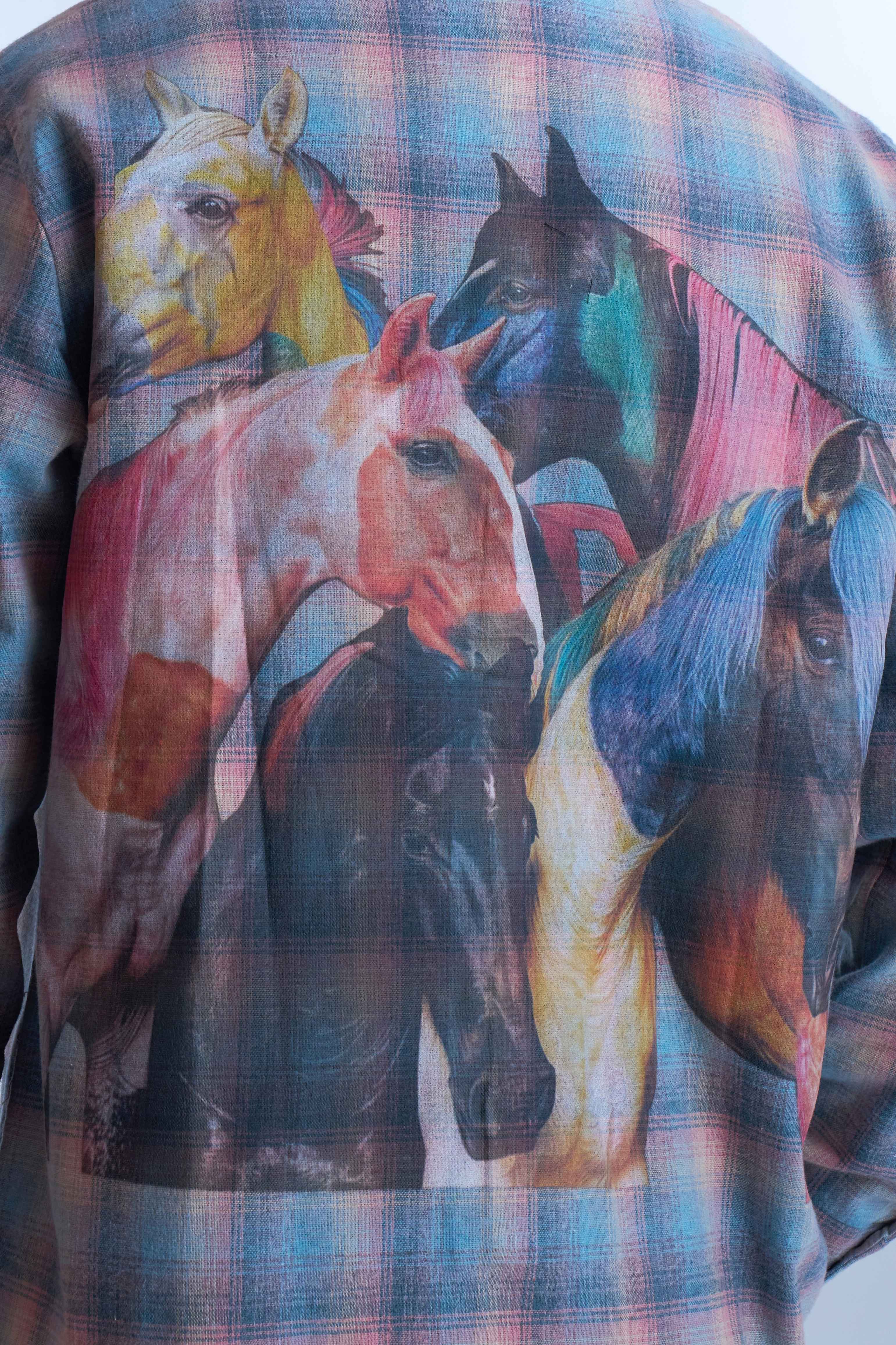 Wild Horses Check Shirt-thumbmail-4