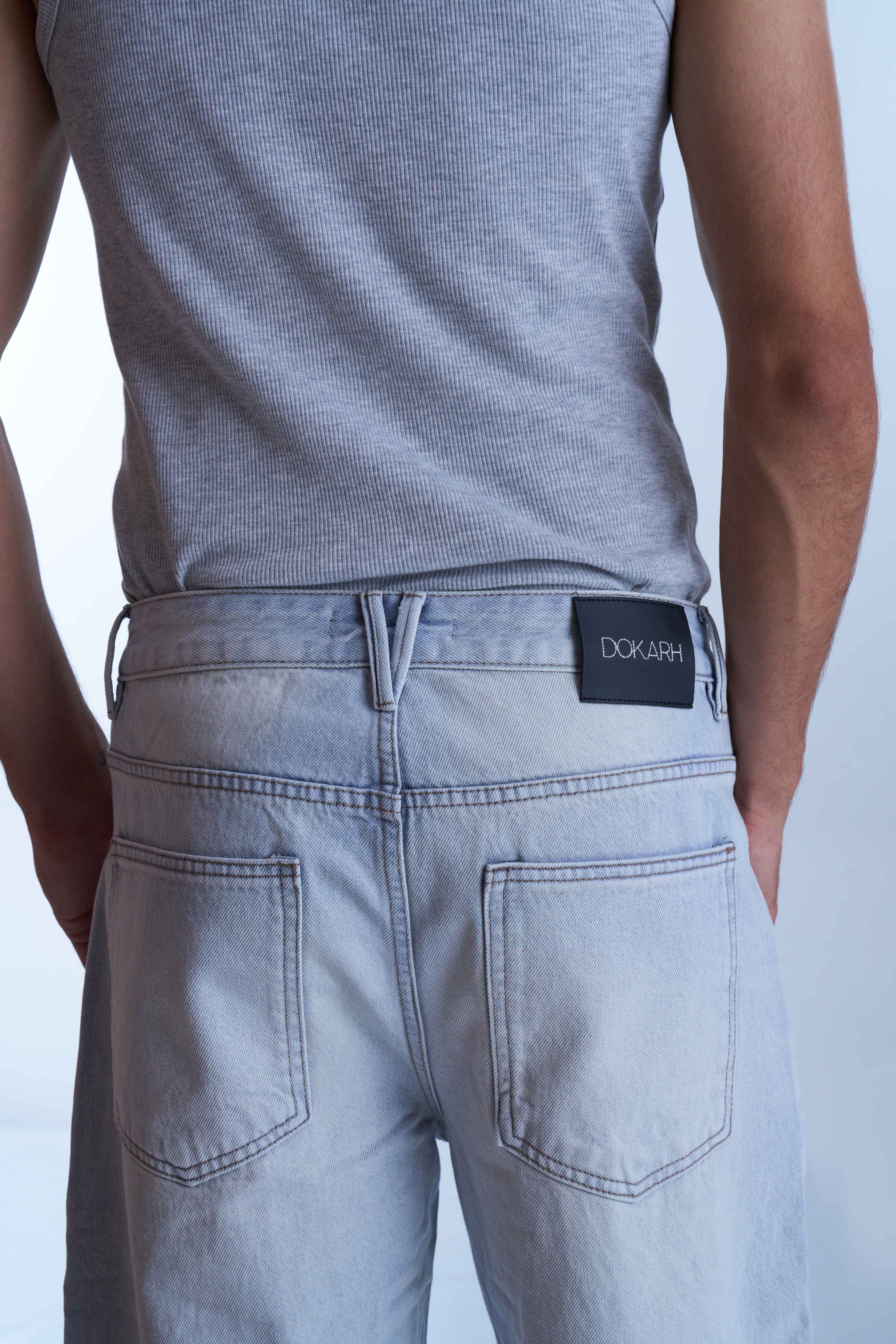 Ice Wash Relaxed Jeans-thumbmail-6