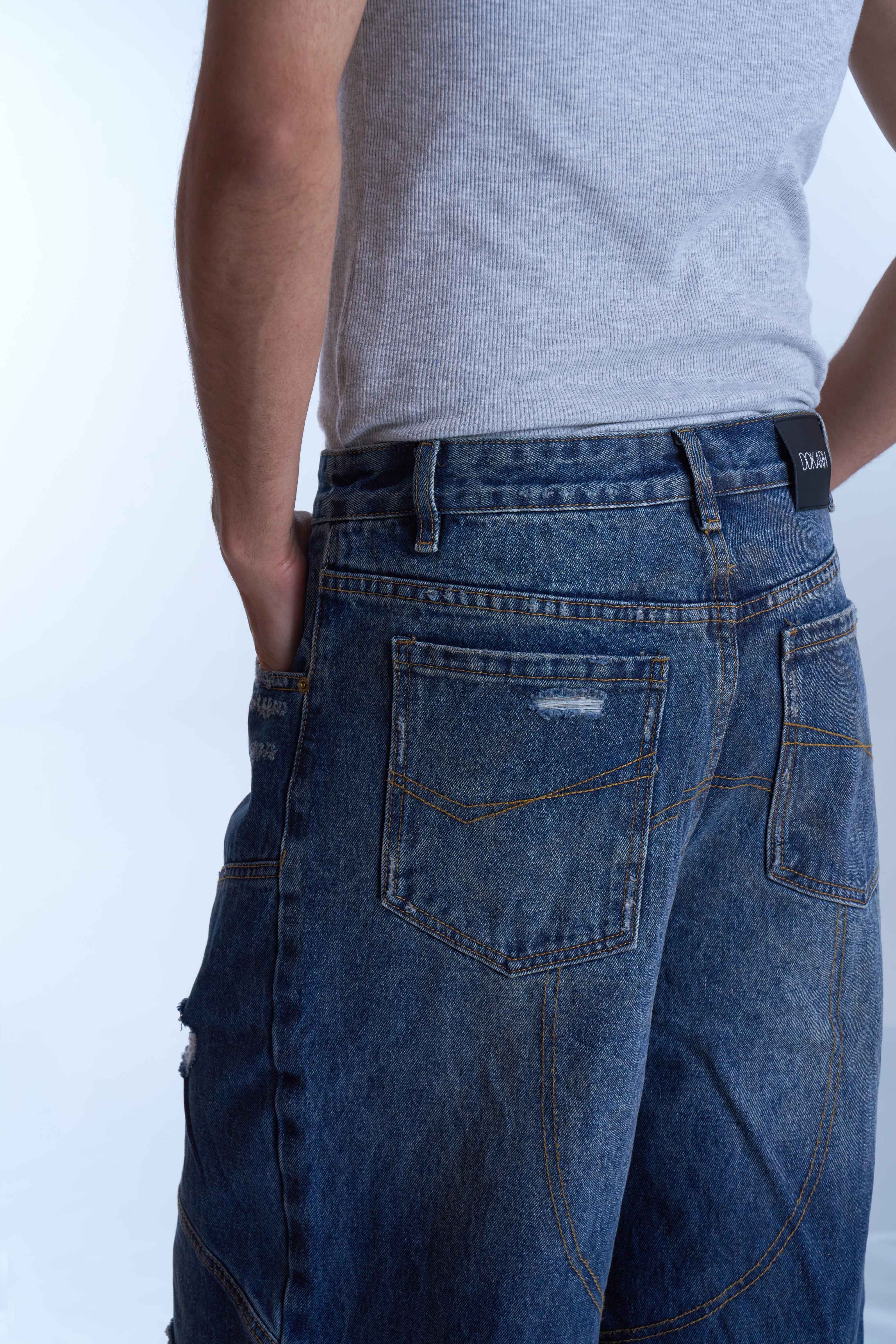 Distressed Panel Denim-thumbmail-3