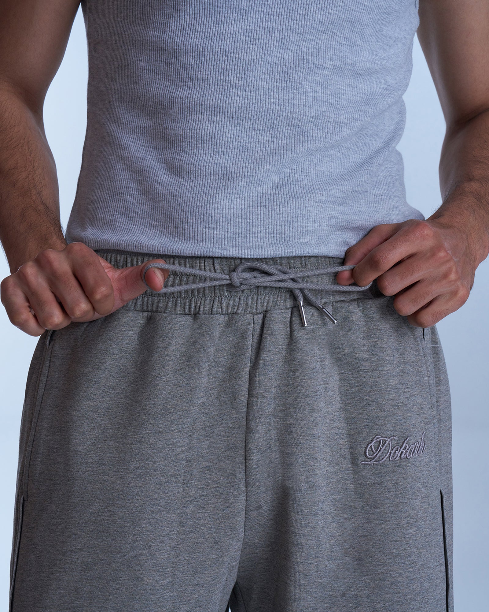 Dokarh Grey Relaxed Sweatpants-thumbmail-6