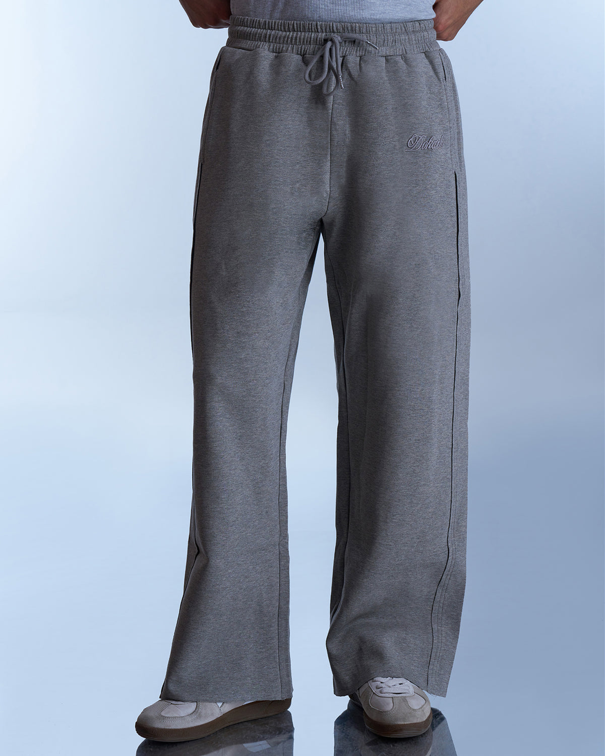Dokarh Grey Relaxed Sweatpants