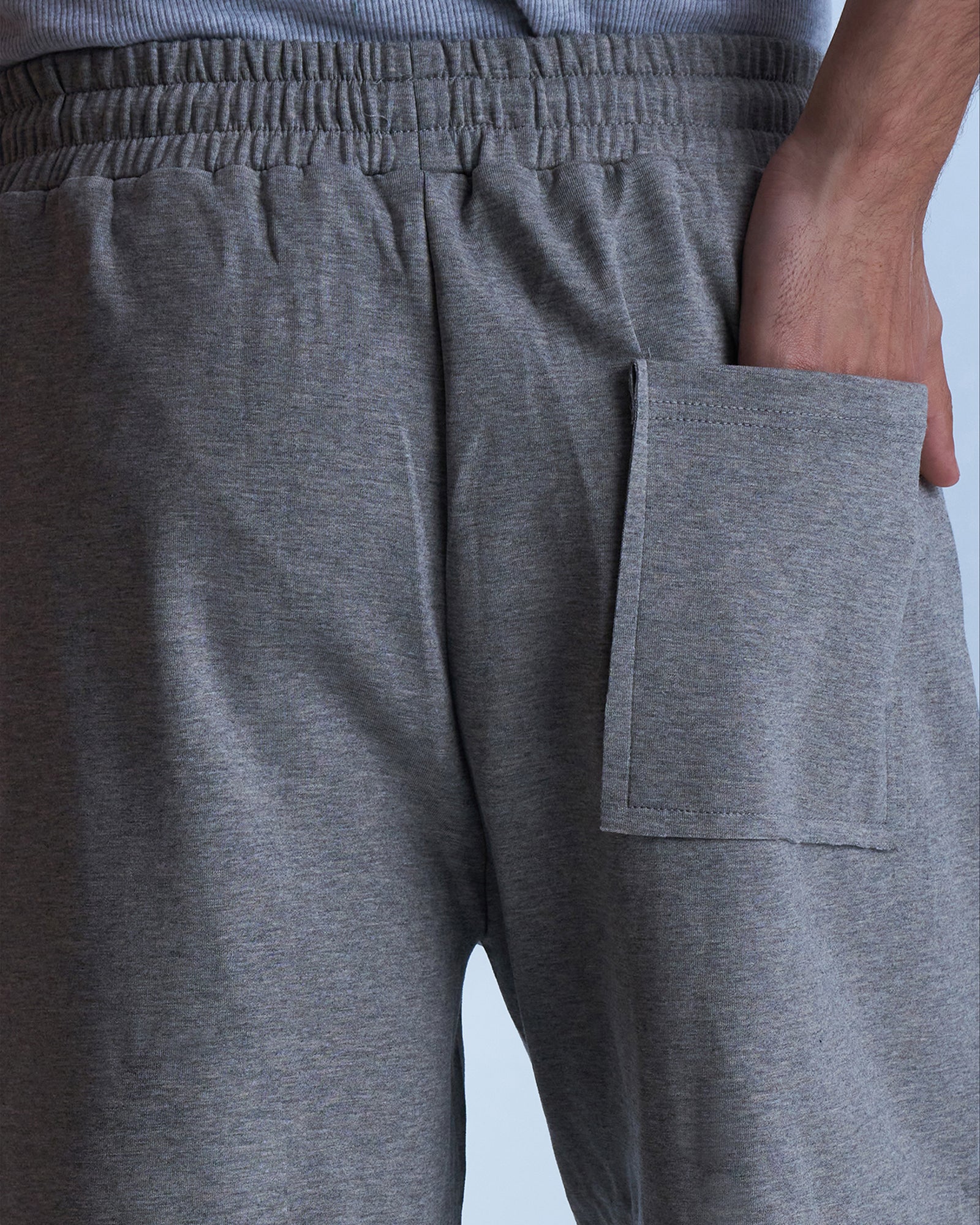 Dokarh Grey Relaxed Sweatpants-thumbmail-3