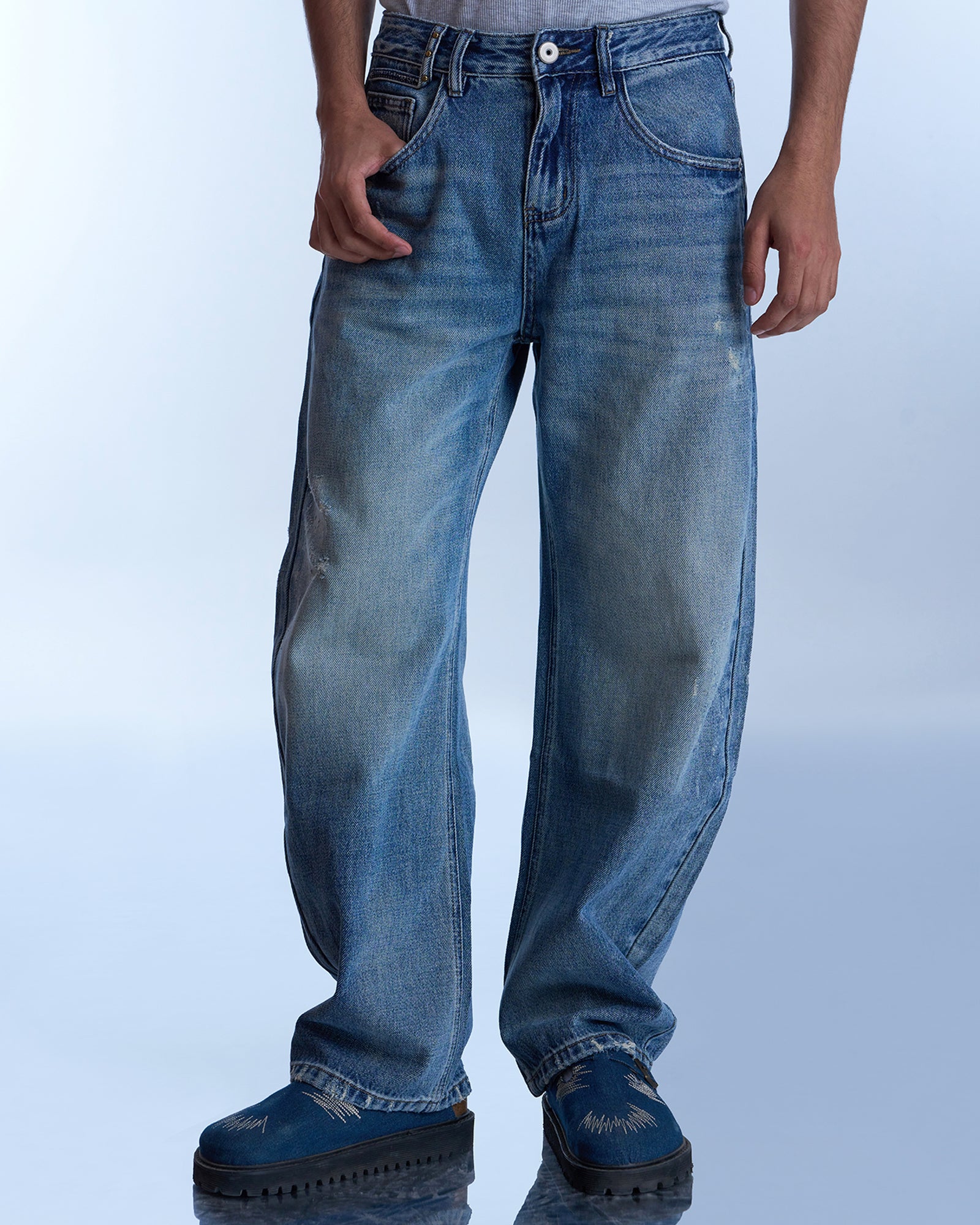 Dokarh Vintage Wash Relaxed Jeans