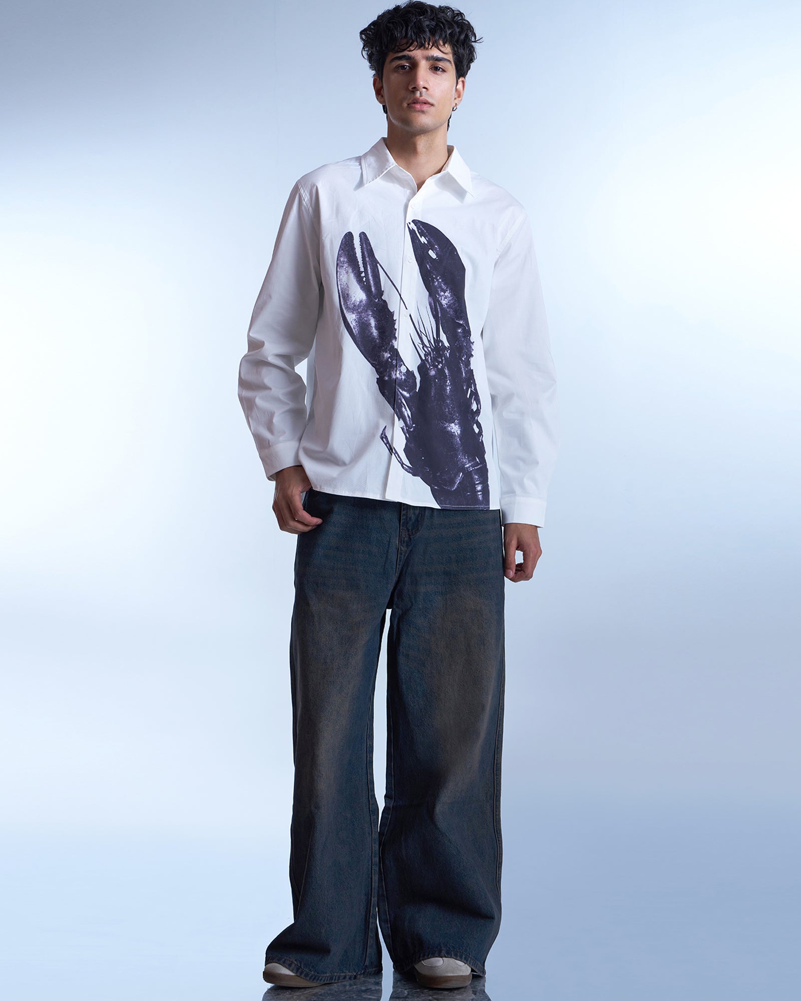 Dokarh Lobster Graphic Shirt-thumbmail-3