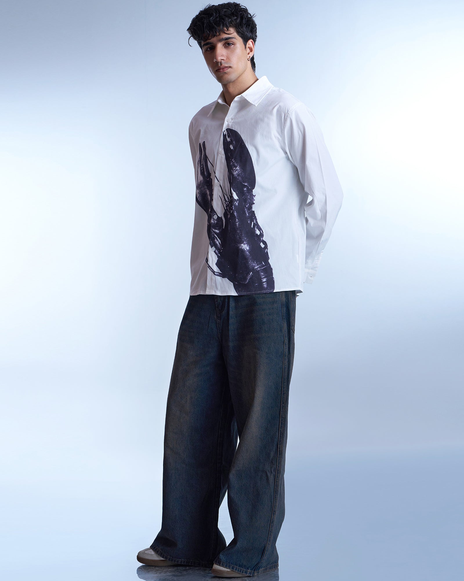 Dokarh Lobster Graphic Shirt-thumbmail-5