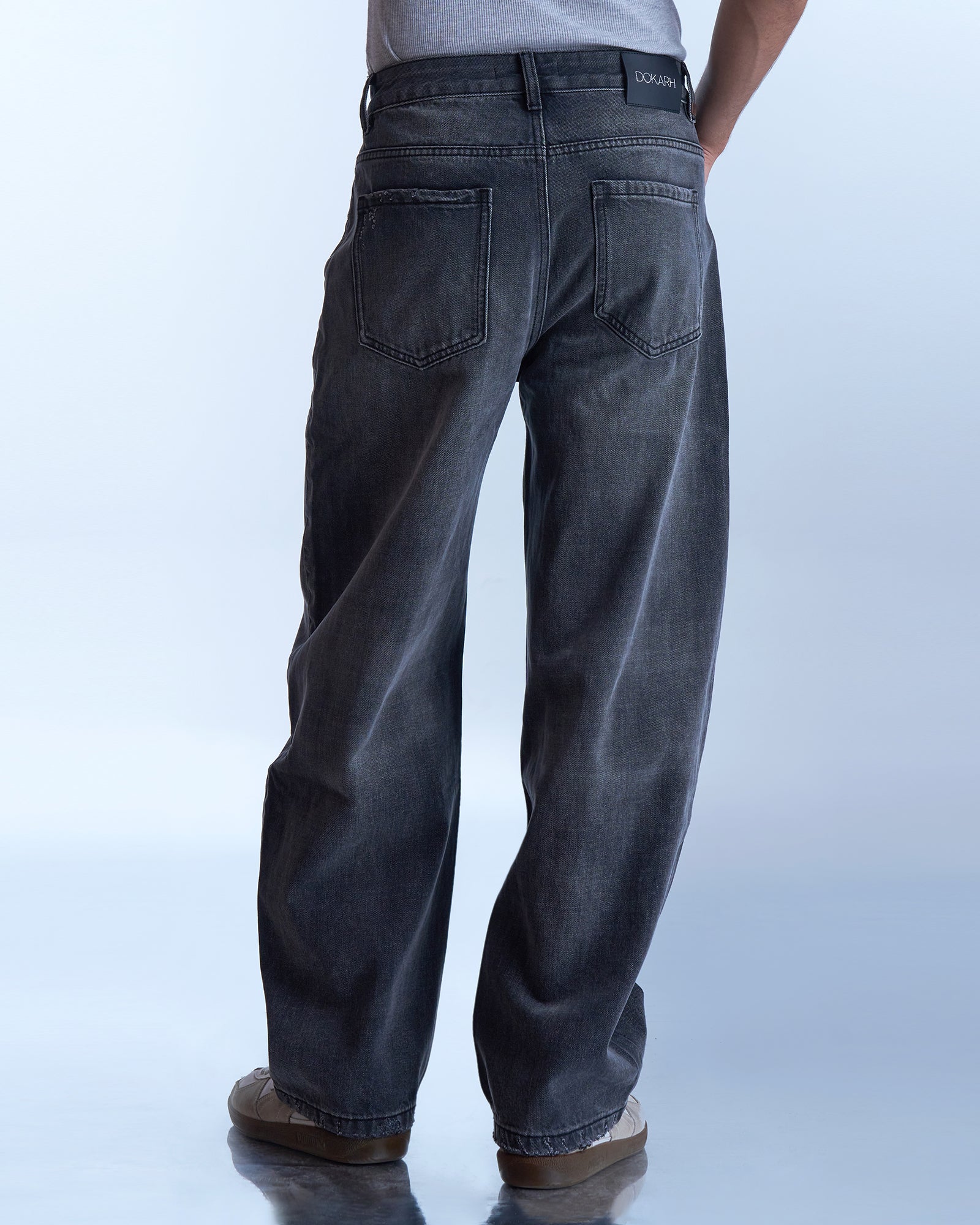 Dokarh Washed Black Relaxed Jeans-thumbmail-6