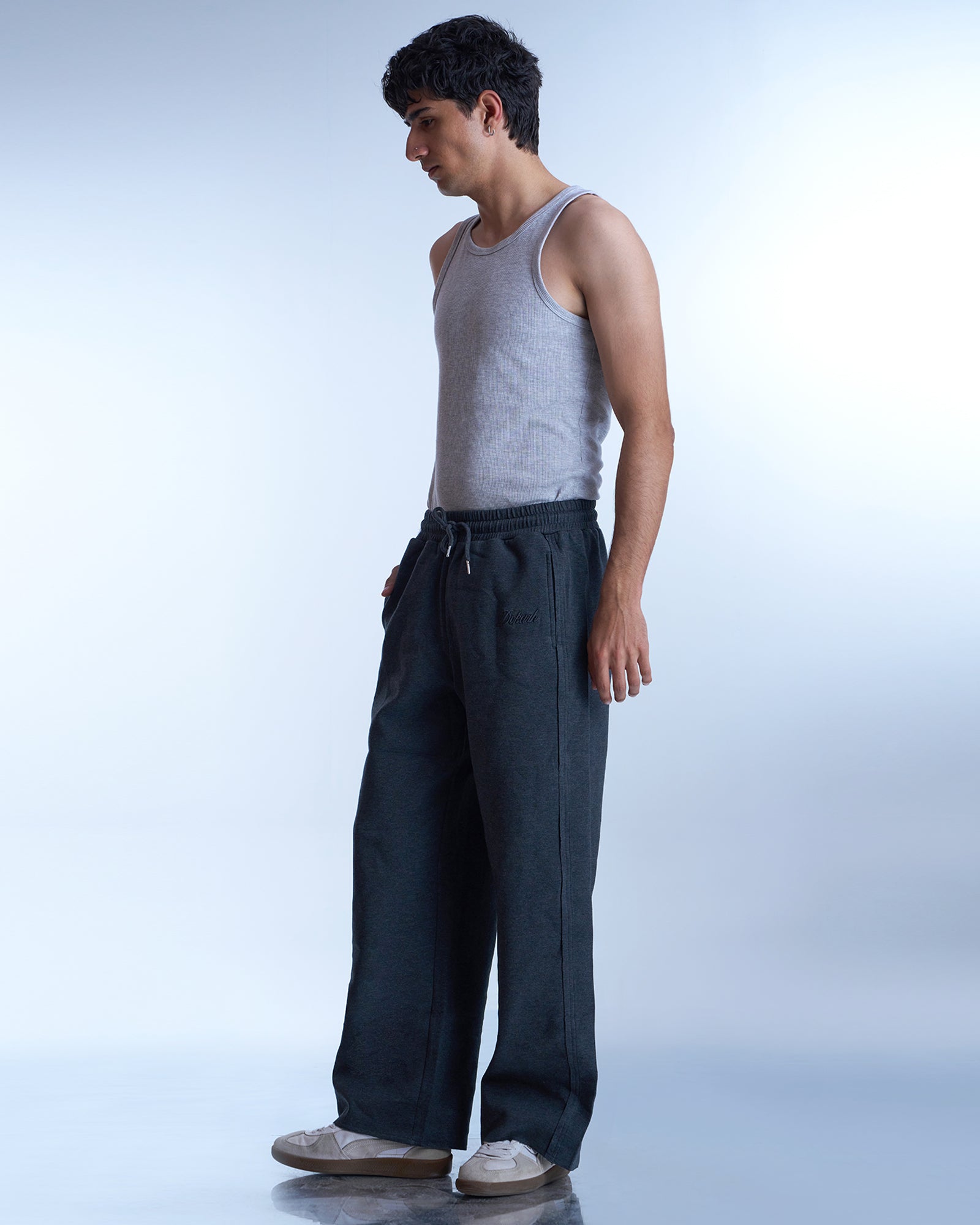 Dokarh Charcoal Relaxed Sweatpants-thumbmail-5