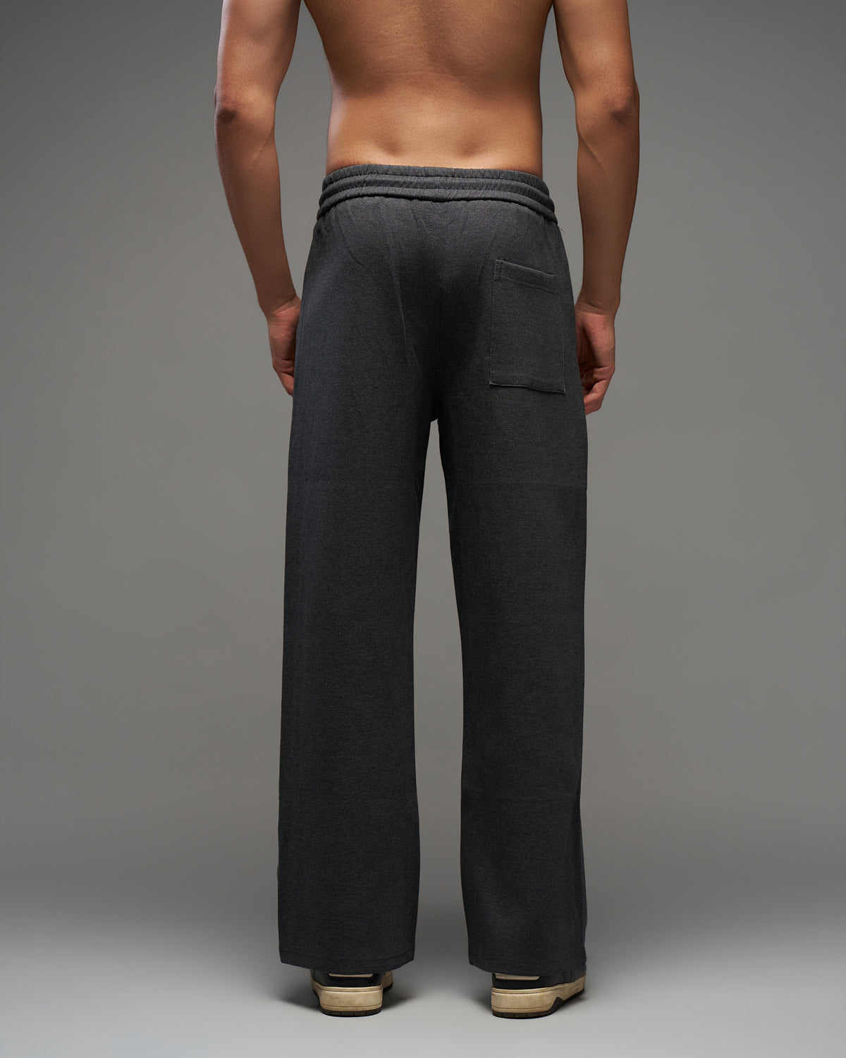 Dokarh Grey Relaxed Sweatpants-thumbmail-3