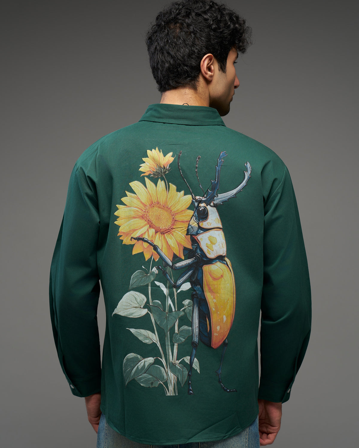 Botanical Beetle Graphic Shirt-thumbmail-3