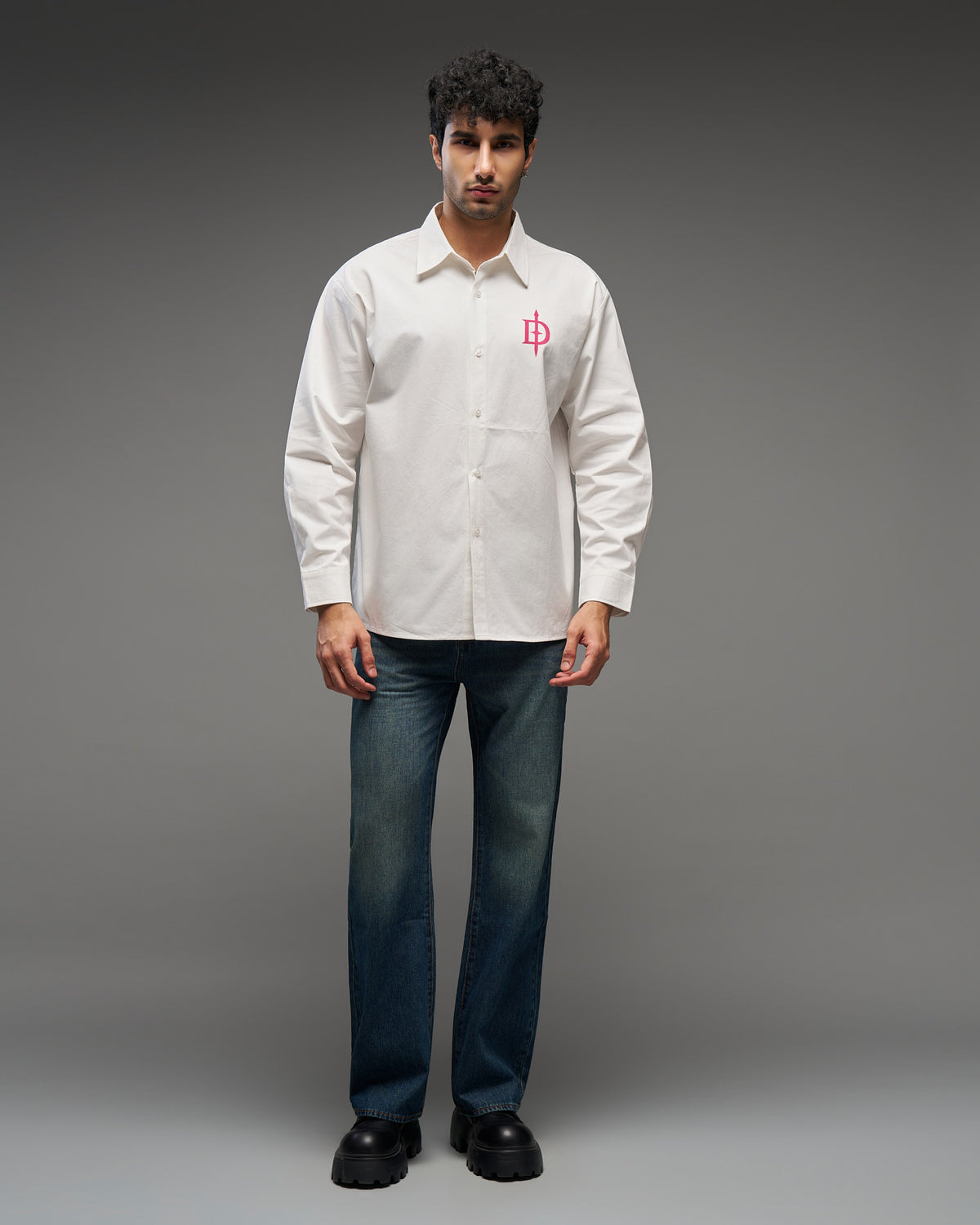 Pink Butterfly Graphic Shirt-thumbmail-1