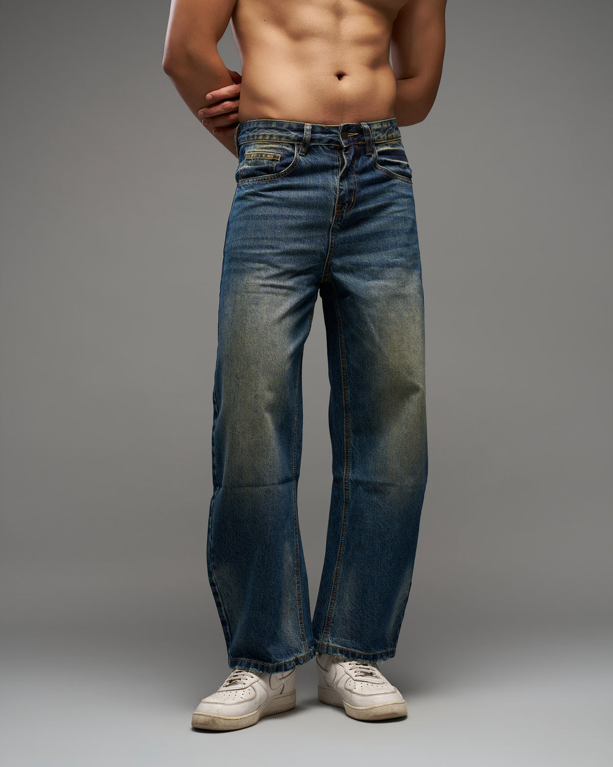 Vintage Blue Baggy Jeans-thumbmail-2